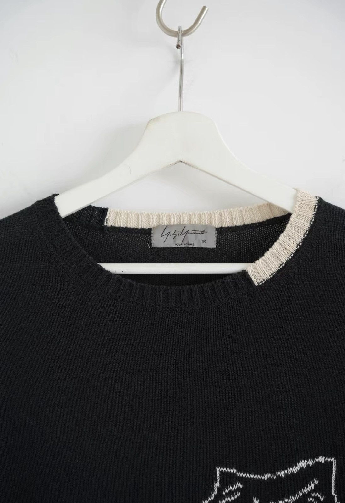 Yohji Yamamoto Yohji Yamamoto 20SS Gentleman Portrait Knit Sweater J4 Size US M / EU 48-50 / 2 - 4 Thumbnail