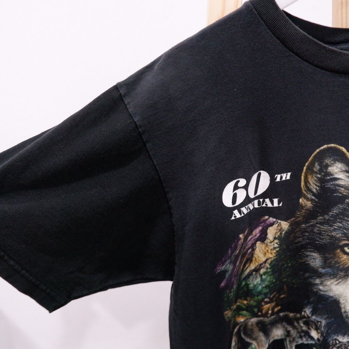 Vintage Sturgis Wolf 2000 VTG T Shirts Size US L / EU 52-54 / 3 - 5 Thumbnail
