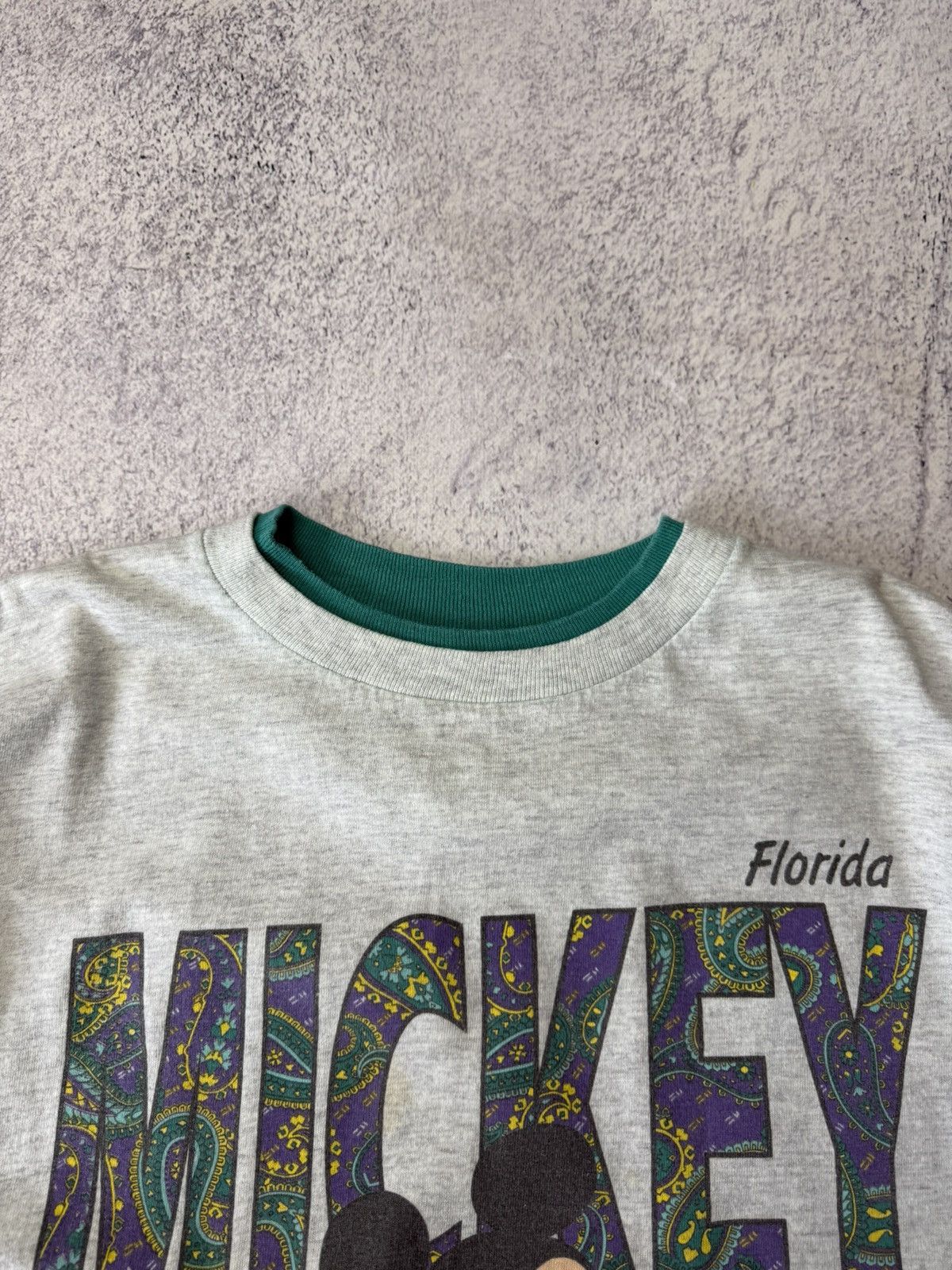 Mickey Mouse Vintage Mickey Mouse Florida T-Shirt 90s Rare Size US XL / EU 56 / 4 - 11 Thumbnail