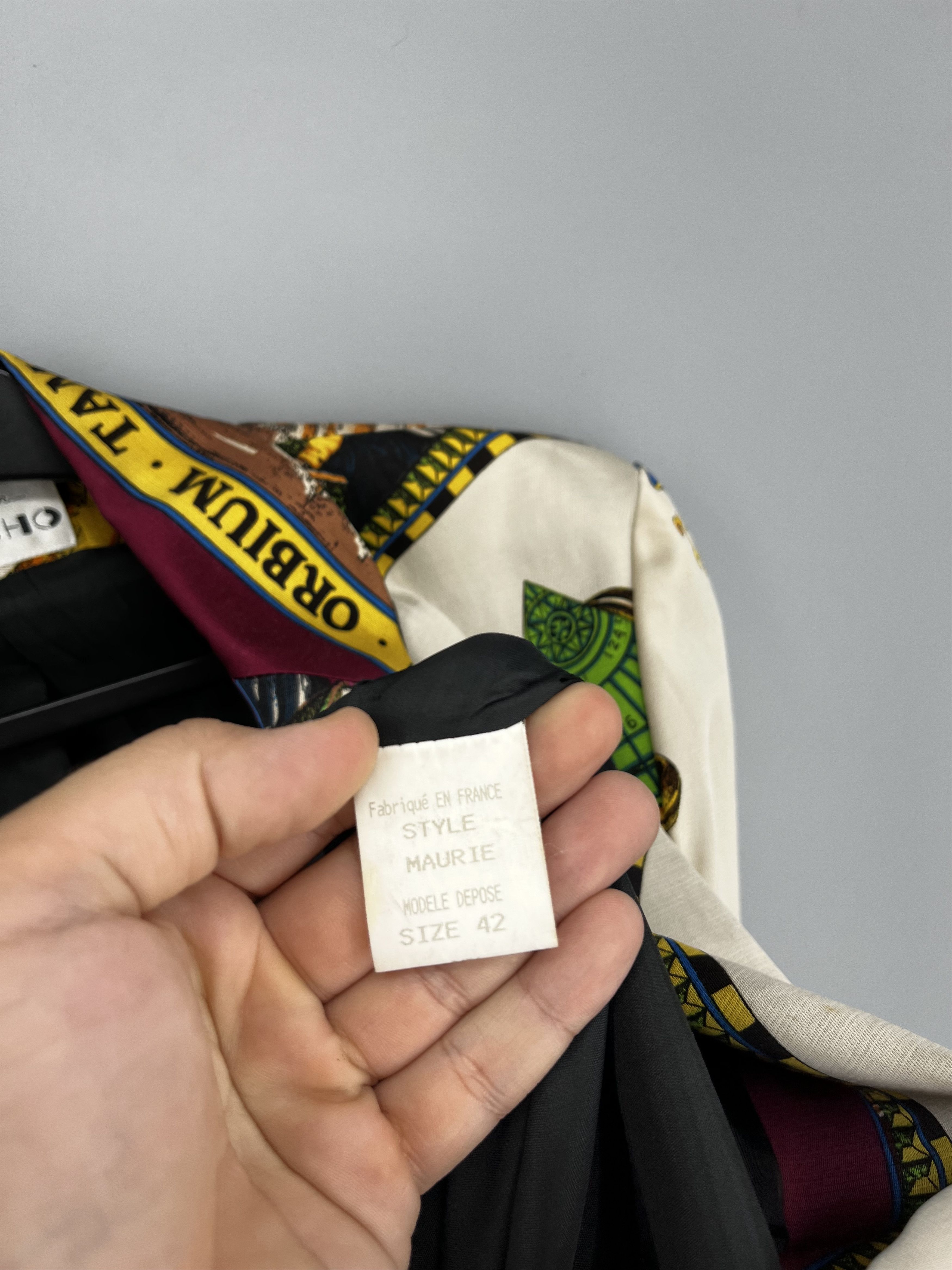 Japanese Brand Vintage Luxaru Jacket Marina Sitbon Kamosho Paris 42 Size M / US 6-8 / IT 42-44 - 12 Thumbnail