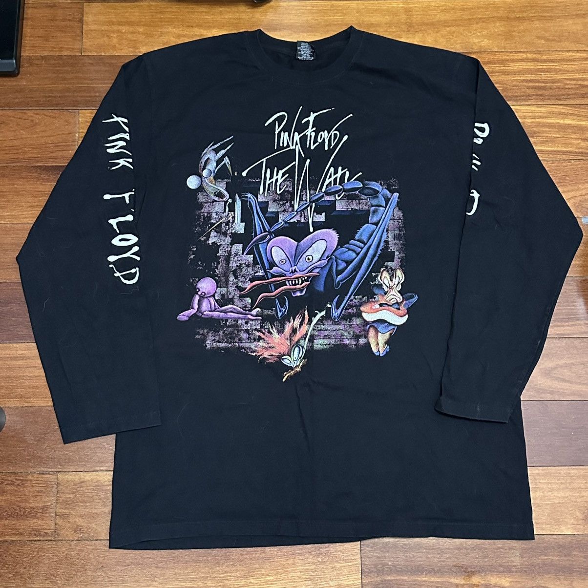 Band Tees Pink Floyd "The Wall" Shirt Black Scorpion Double Sided XXL Size US XXL / EU 58 / 5 - 1 Thumbnail