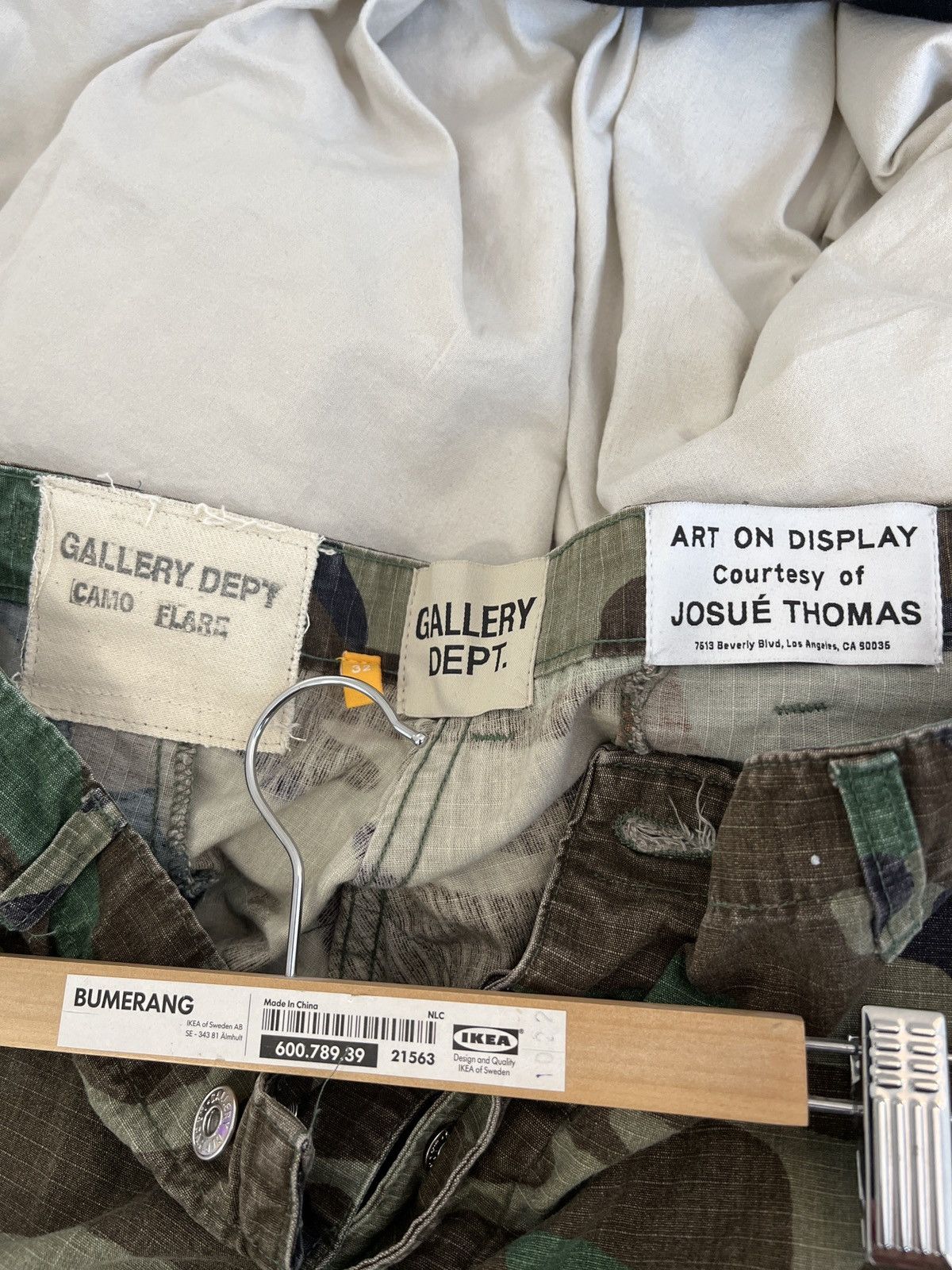 Gallery Dept. Gallery dept camo flare cargo pants size 32 Size US 32 / EU 48 - 3 Thumbnail