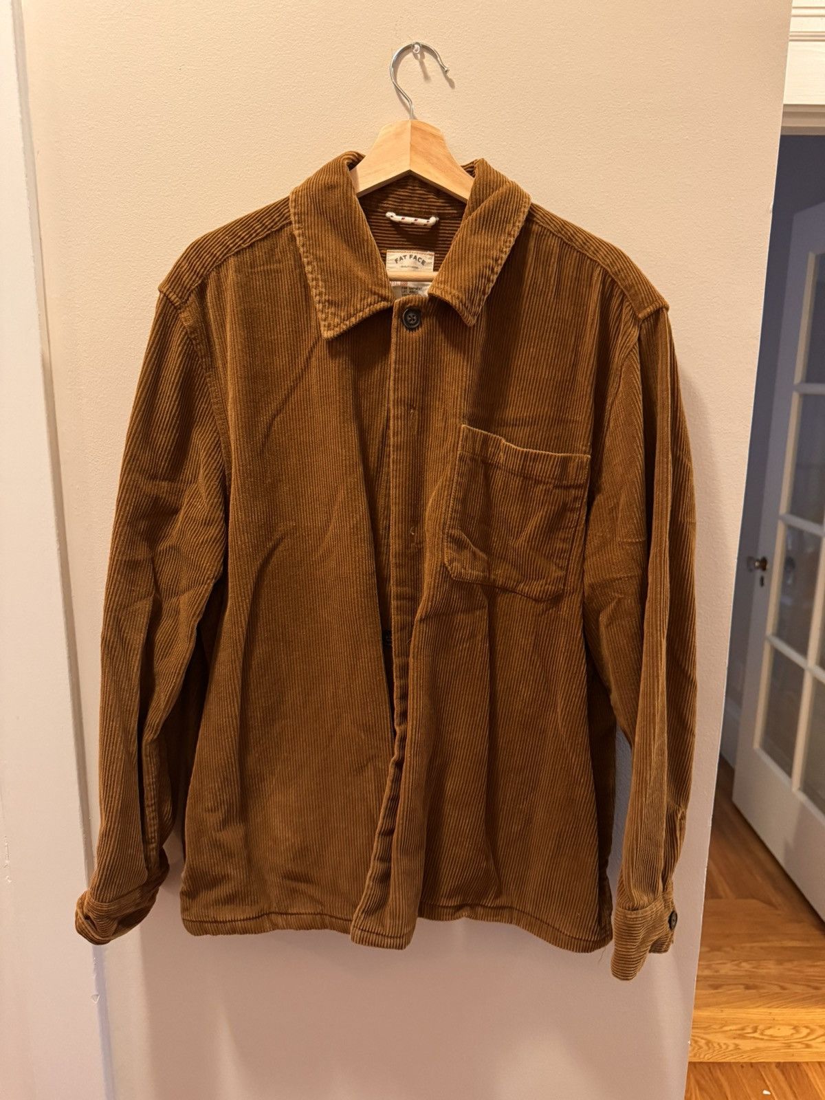 FatFace Brown Corduroy Men’s Chore Coat Size US XL / EU 56 / 4 - 1 Thumbnail