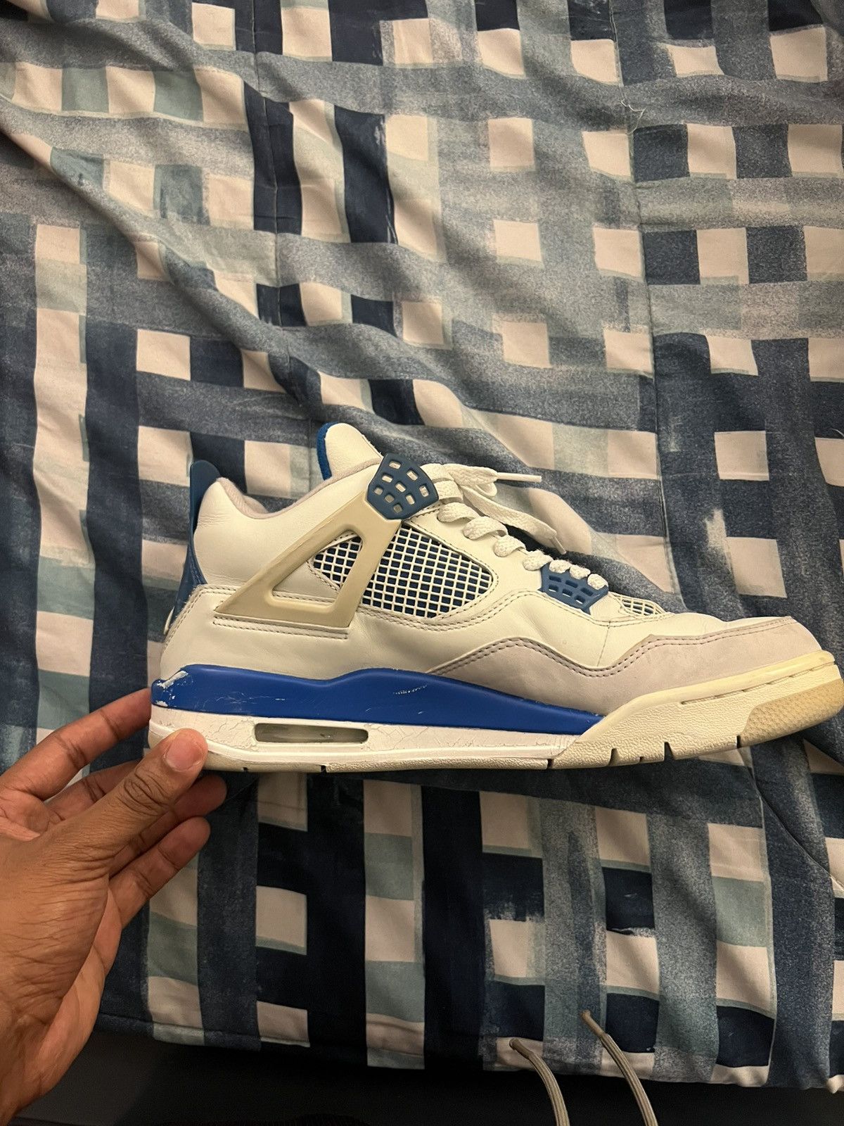 Jordan Brand Jordan 4 military blue 2006 Size US 10 / EU 43 - 3 Thumbnail