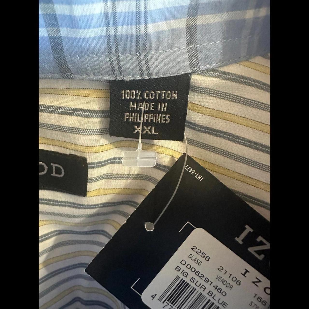 Izod Mens New Izod Plaid Shirt Size US XXL / EU 58 / 5 - 2 Thumbnail