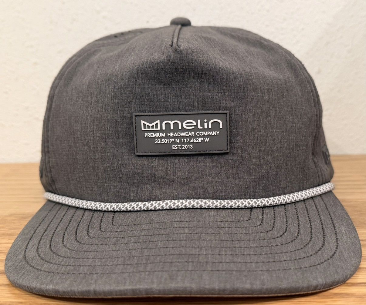 melin Melin Coronado Hydro Gray Snapback Rope Hat XL Adjustable Size ONE SIZE - 2 Thumbnail