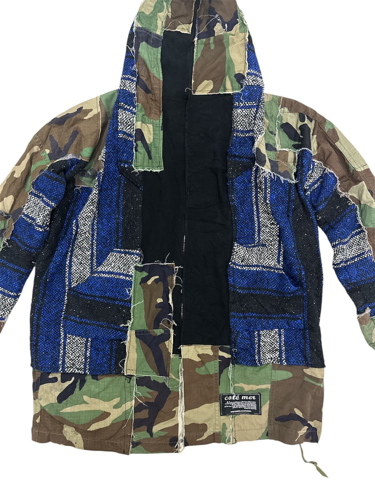 Other Cardigan Kimono Style Patchwork Custom Design With Hoodie Size US L / EU 52-54 / 3 - 3 Thumbnail