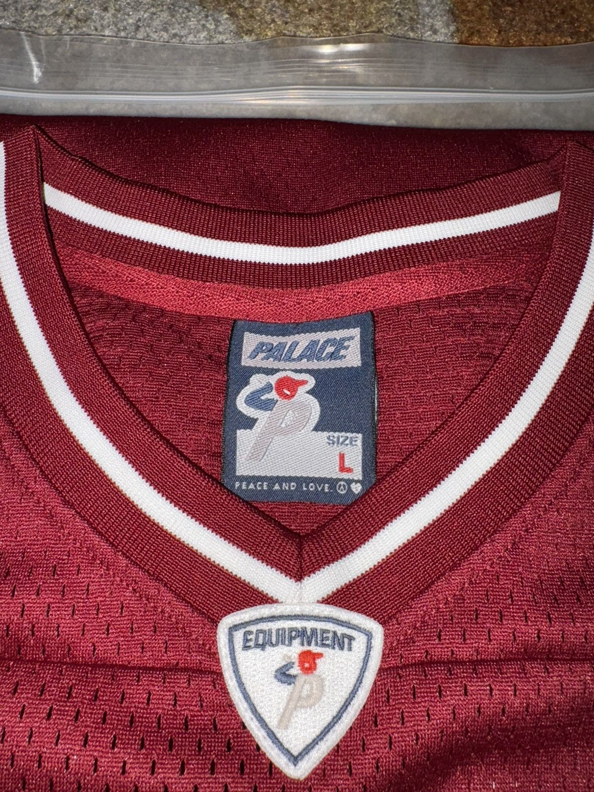Palace Palace Palabama Mesh Jersey Red Size US L / EU 52-54 / 3 - 3 Thumbnail