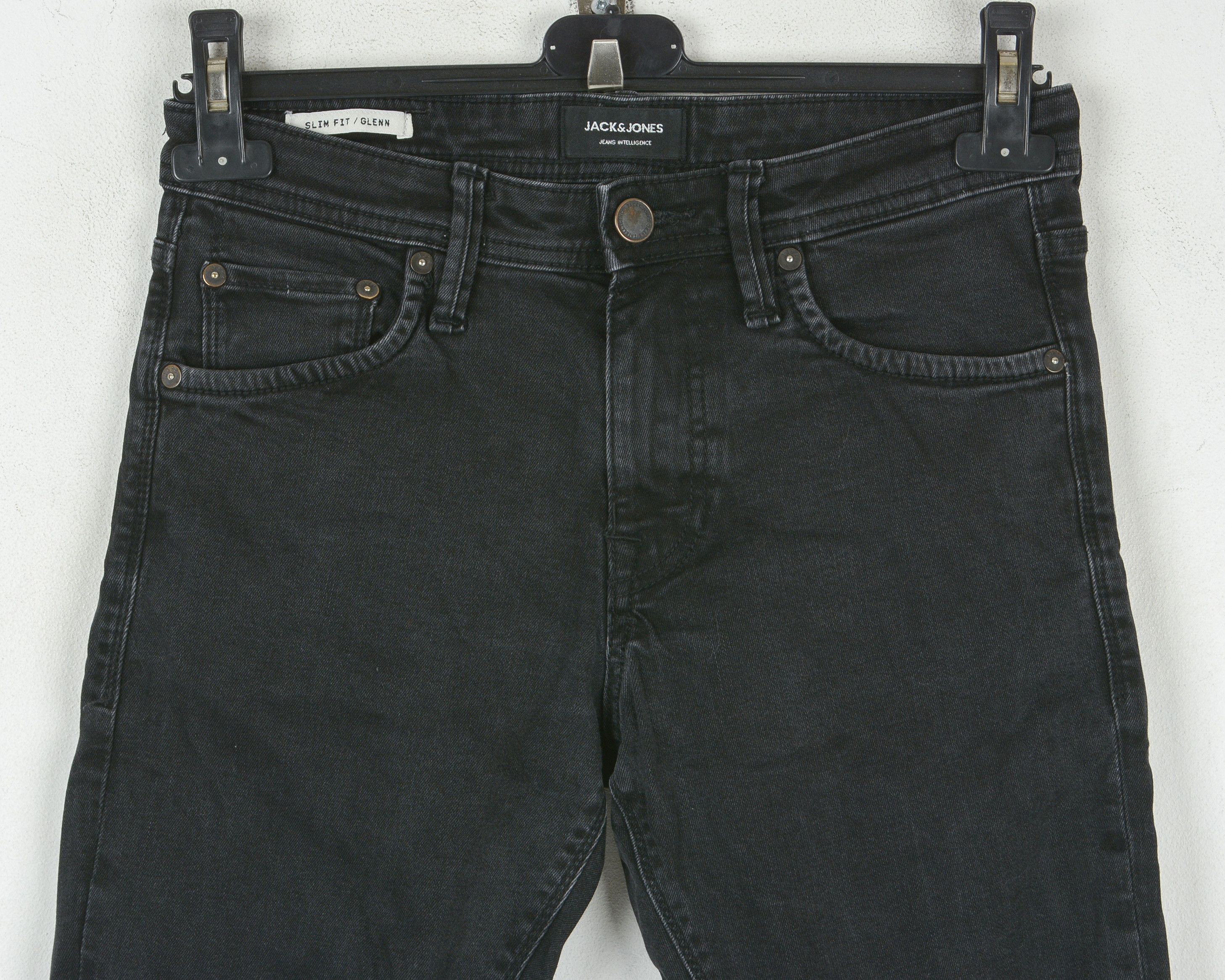 Jack & Jones Glenn W29 L30 Slim Fit Tapered Jeans Denim Pants Trousers Size US 29 - 2 Thumbnail