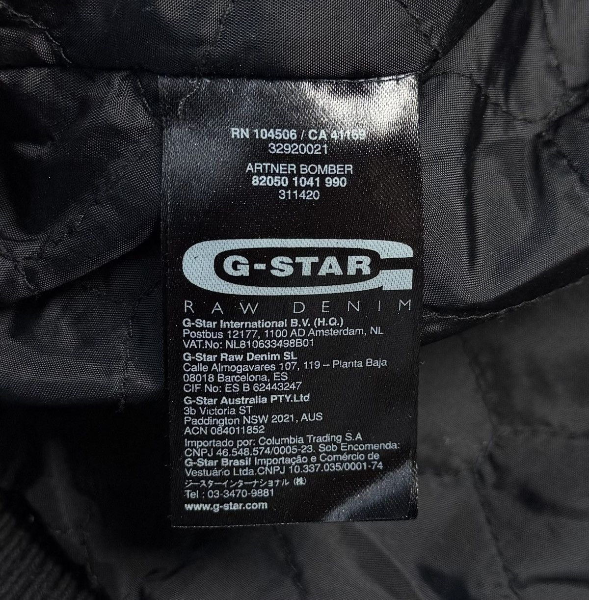 G-Star G Star Raw Artner Wool Bomber Jacket Size US XL / EU 56 / 4 - 15 Thumbnail