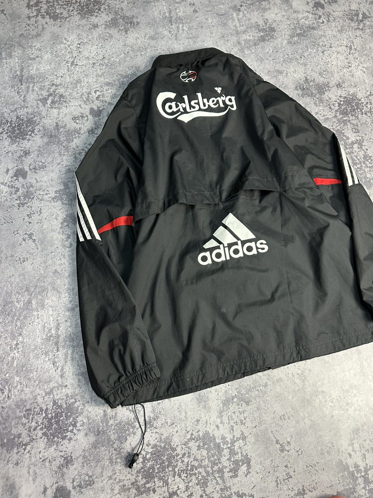 Adidas Vintage Adidas Liverpool FC 2008 2009 Windbreak Size US XXL / EU 58 / 5 - 7 Thumbnail