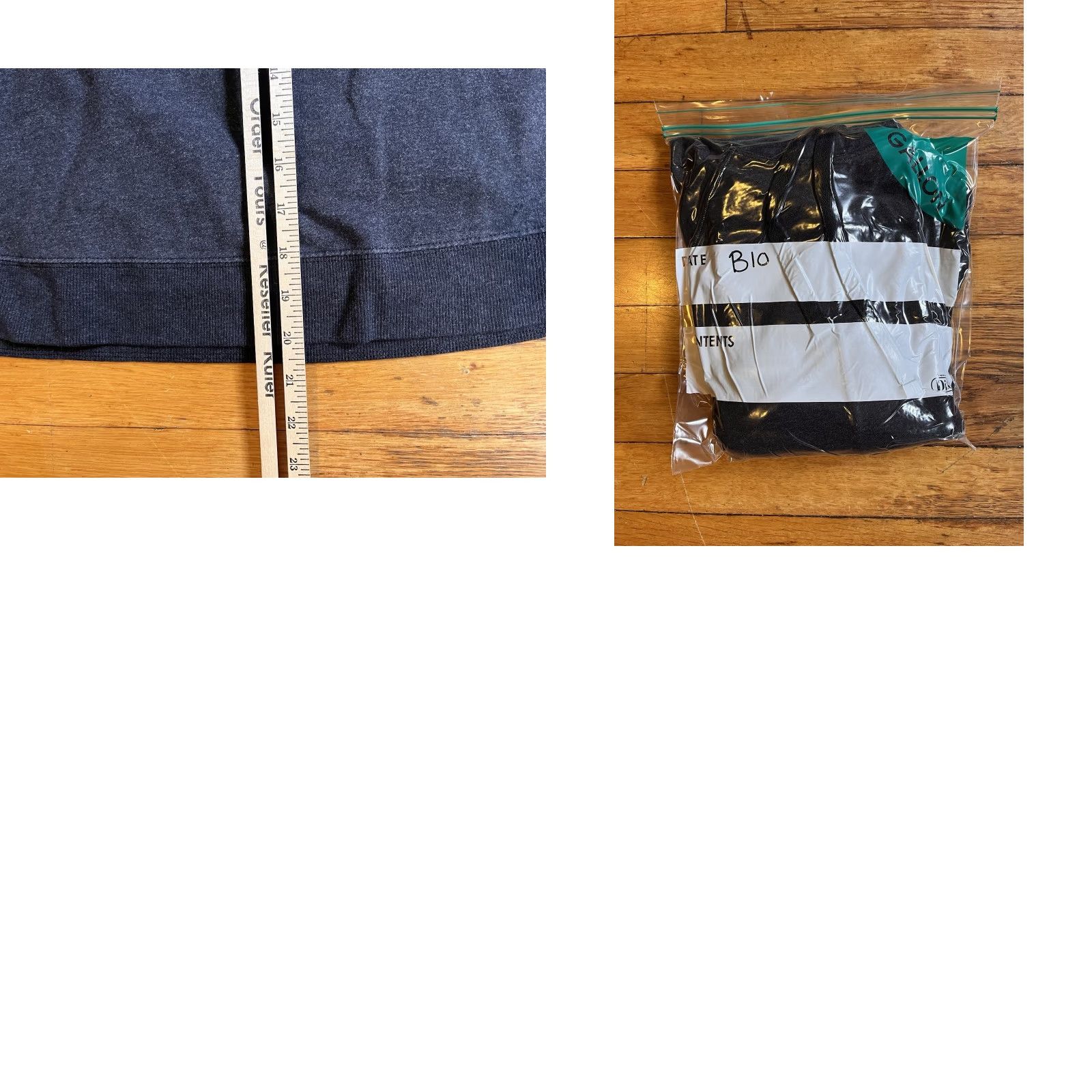 Vintage Kit and Ace Athleisure Hoodie Women’s 6 Grey Raglan Shirt Pullover Ladies 6 Grey Raglan Size M / US 6-8 / IT 42-44 - 8 Thumbnail