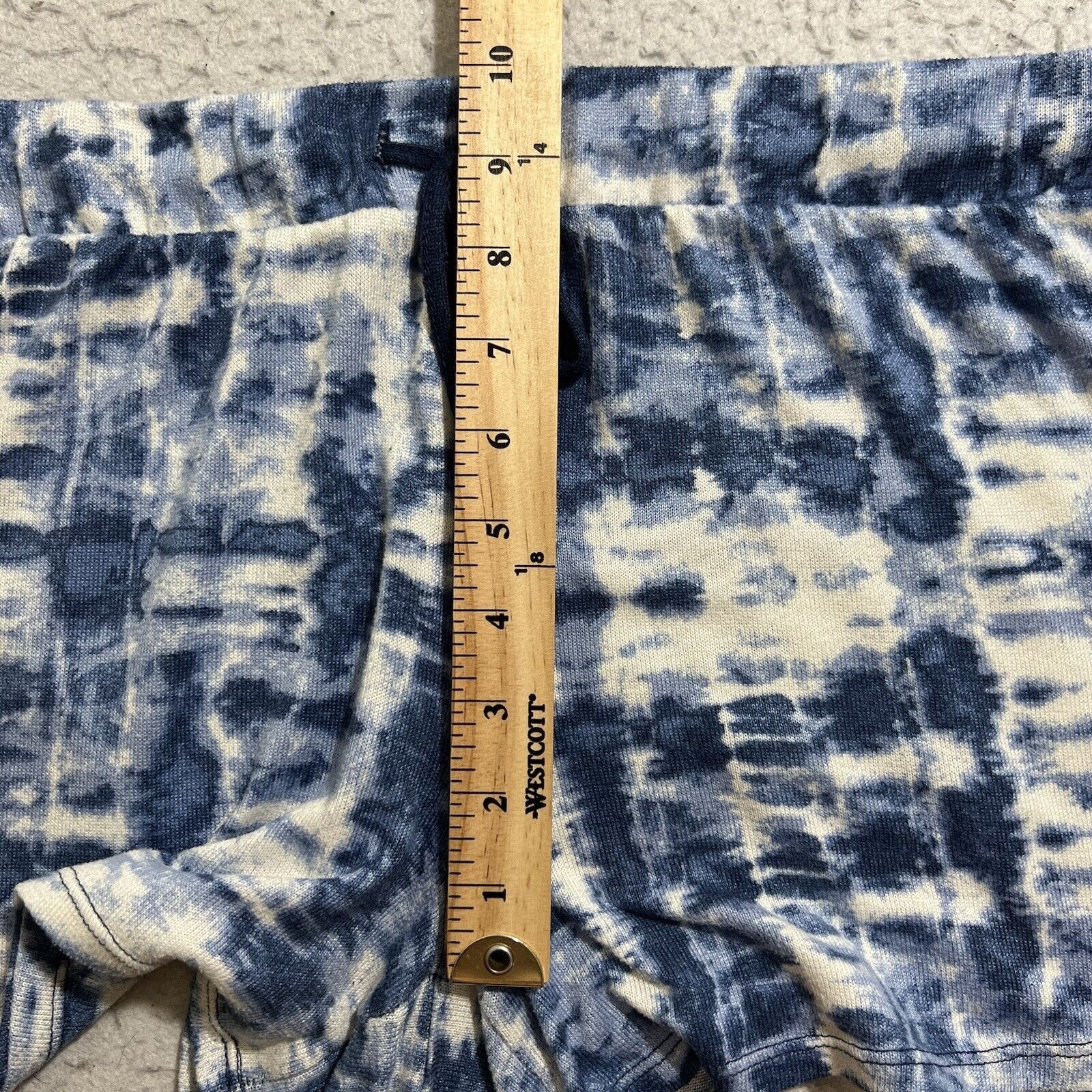 Lucky Brand Lucky Brand Sleep Shorts Light Blue Tie Dye Loungewear Size 34" / US 12 / IT 48 - 9 Thumbnail