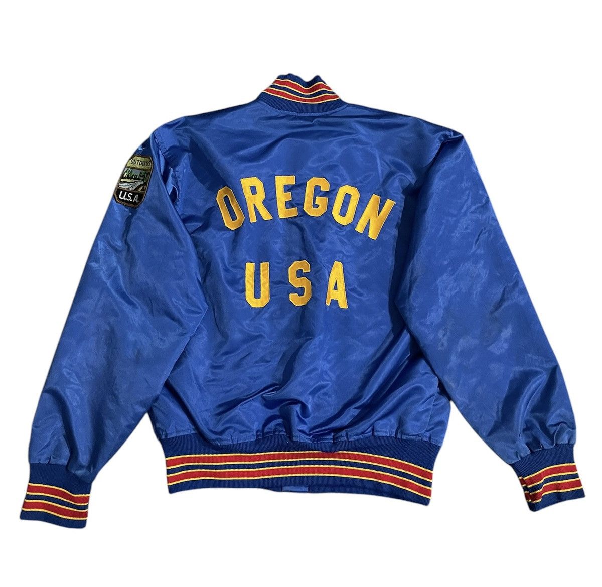 Vintage Vintage Oregon Usa Varsity Jacket Size US L / EU 52-54 / 3 - 1 Thumbnail