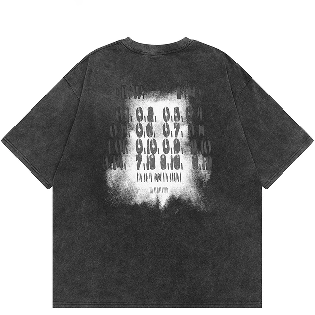 Japanese Brand × Vintage Blue Shadow Vintage Washed Black T-shirt Size US XXL / EU 58 / 5 - 2 Thumbnail
