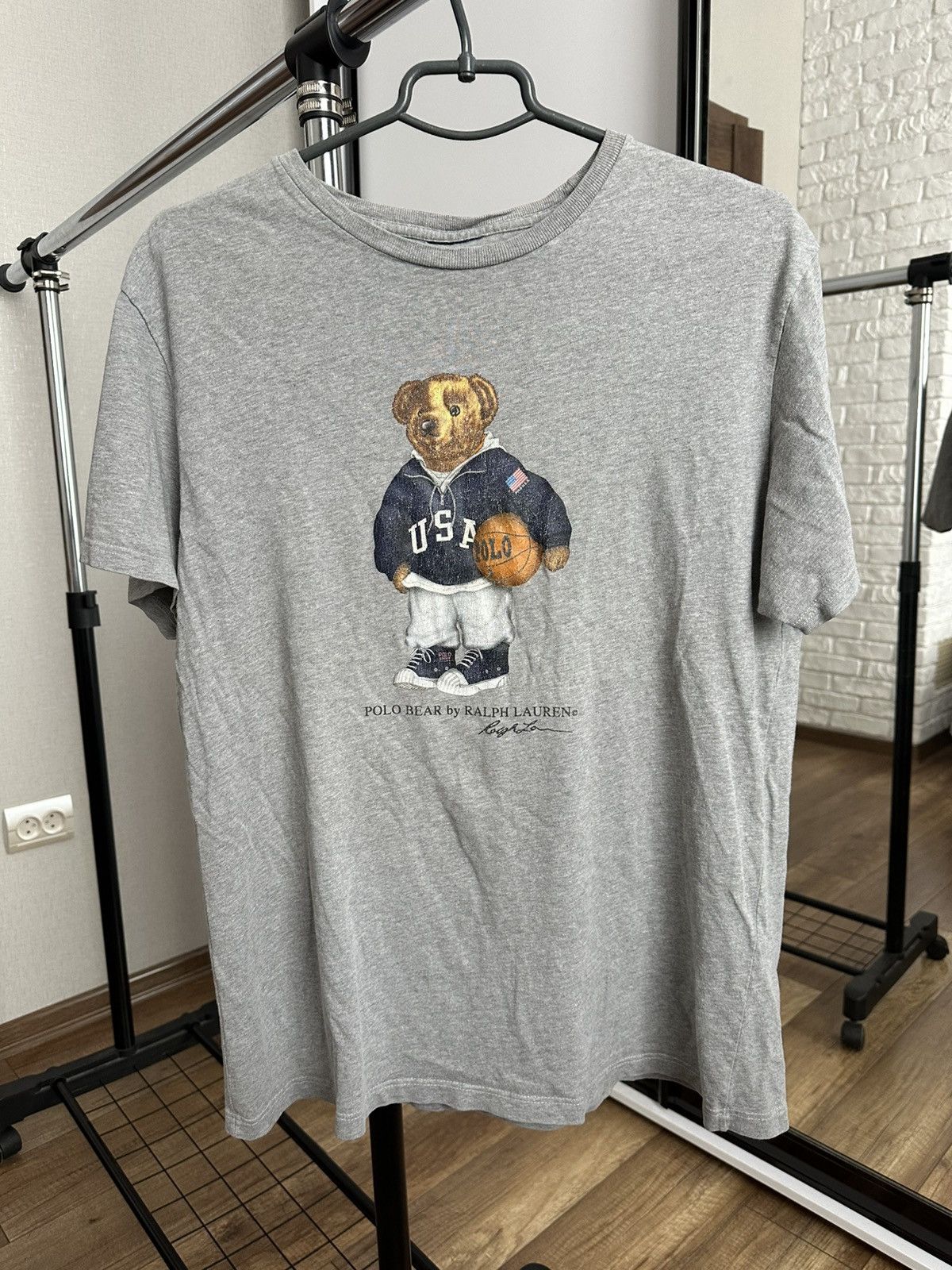 Polo Ralph Lauren Polo Ralph Lauren RL Bear T-Shirt Tee USA Size US L / EU 52-54 / 3 - 3 Thumbnail