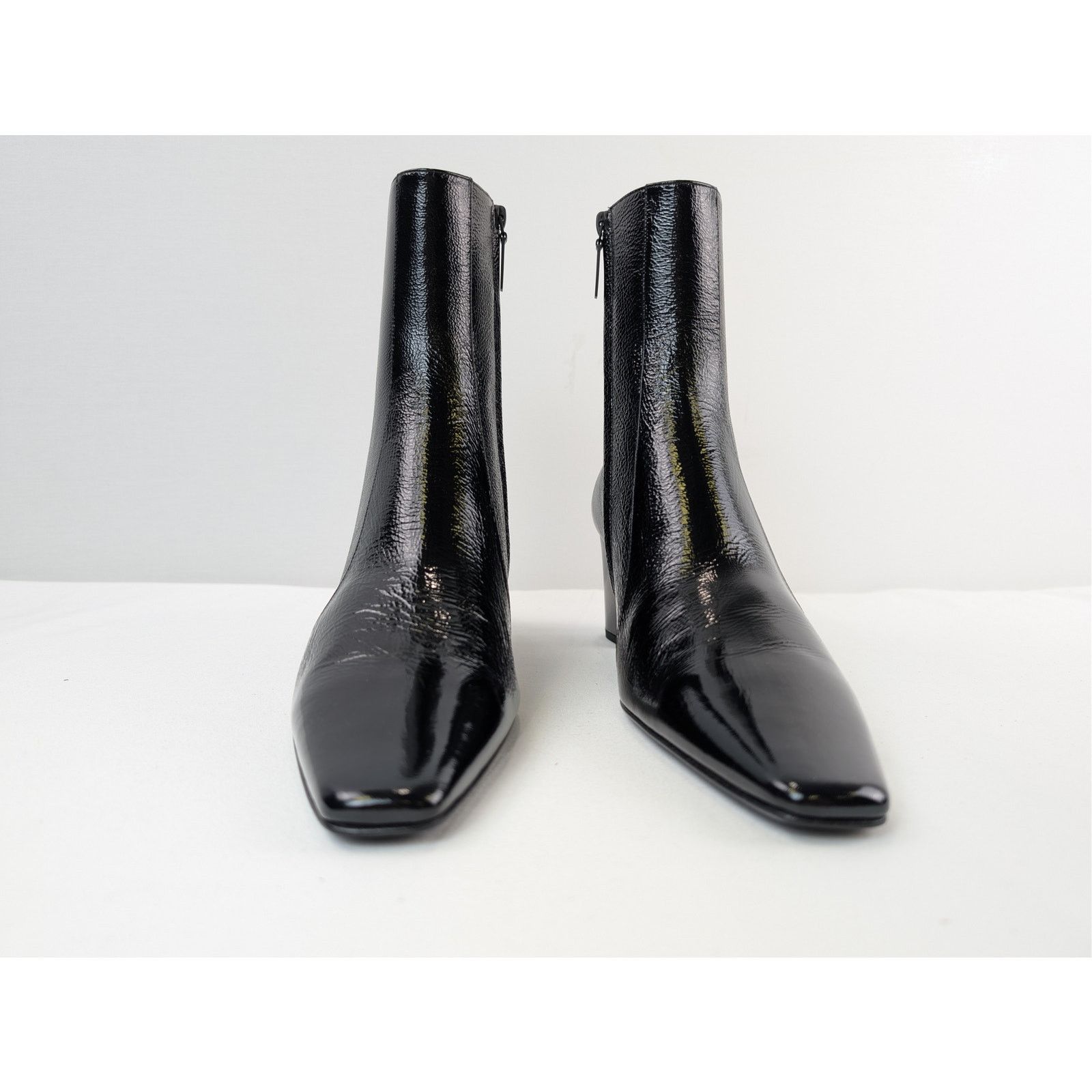 Saint Laurent Paris o1rshd1 Naplack Hero Calf Rainer 75 Boots in Nero Size US 12 / EU 45 - 8 Thumbnail