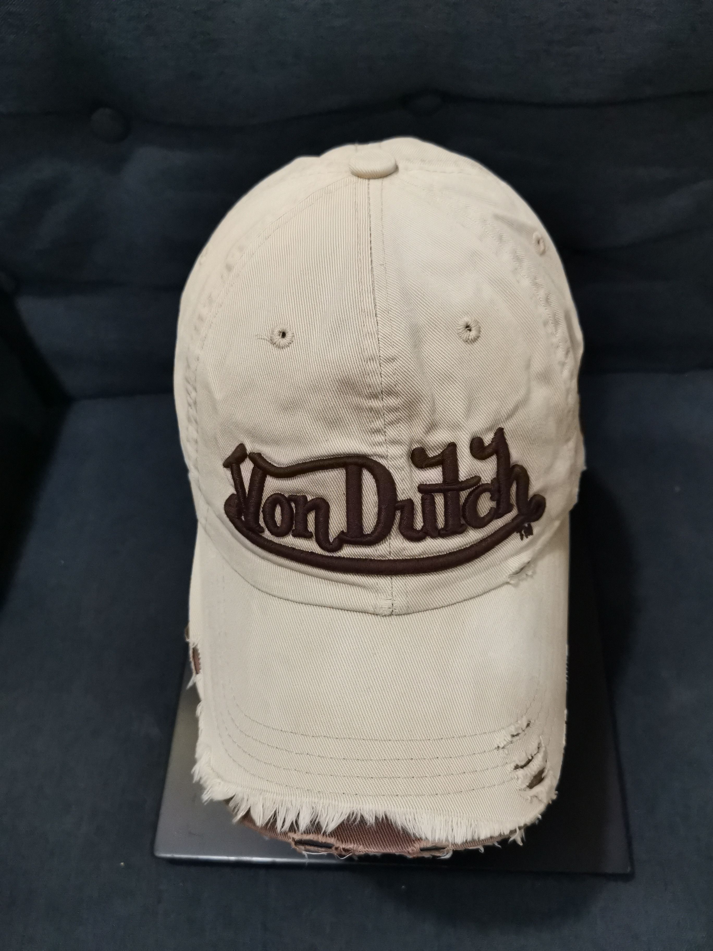Vintage × Von Dutch Vintage Von Dutch Hats Distressed - Embroidery Size ONE SIZE - 5 Thumbnail