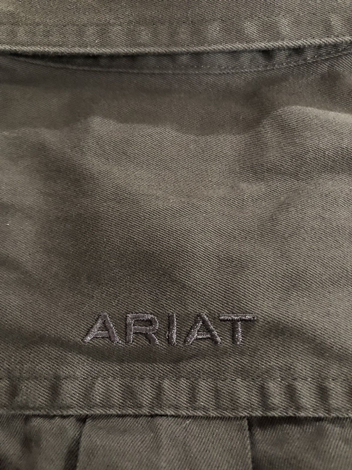 Ariat Ariat Shirt Mens Large Brown Pro Series Long Sleeve Twill Size US L / EU 52-54 / 3 - 8 Thumbnail