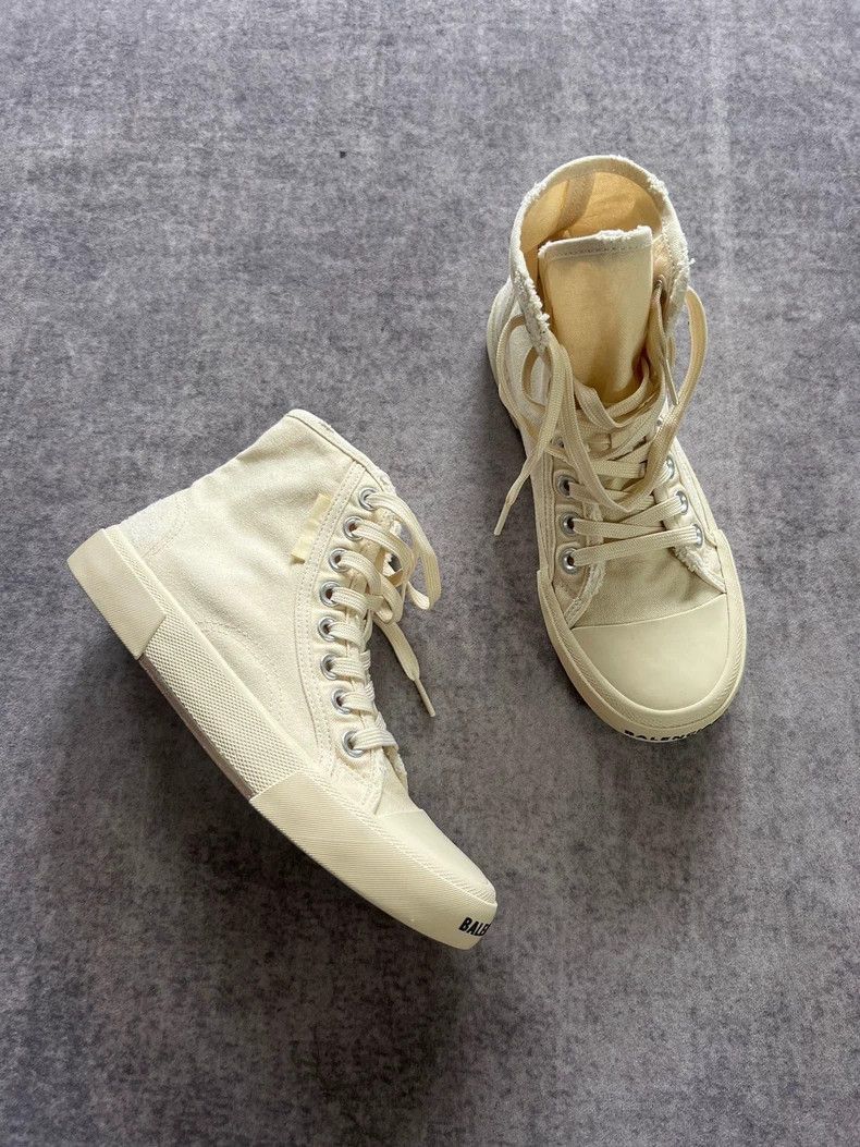 Balenciaga Balenciaga Balenciaga Canvas Shoes Size 36 -2507 Size US 6 / IT 36 - 2 Thumbnail