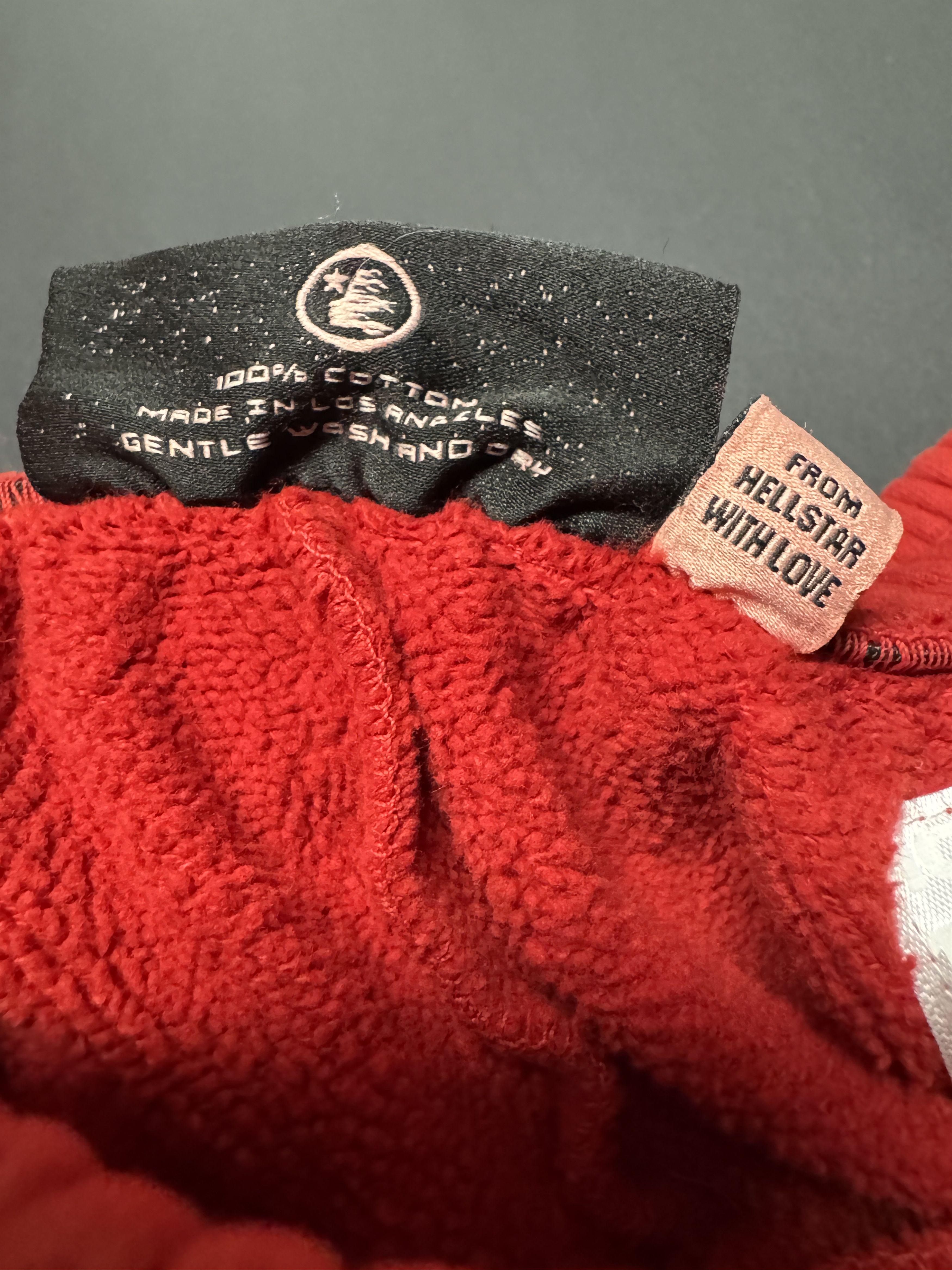 HELLSTAR Hellstar Flame Shorts Red/White CAP 10 Size US 38 / EU 54 - 4 Thumbnail