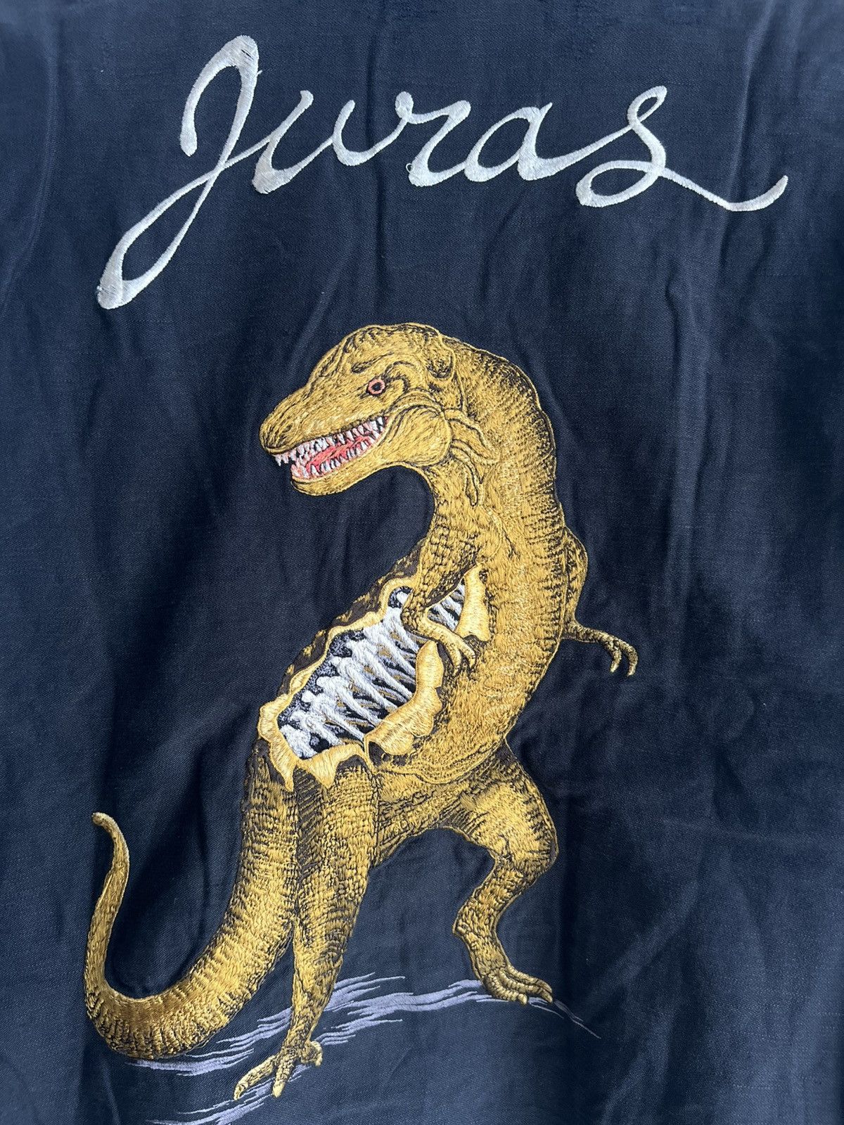 Christian Dada Christian Dada T-Rex Jurassic Herringbone Bondage Jacket Size US S / EU 44-46 / 1 - 9 Thumbnail