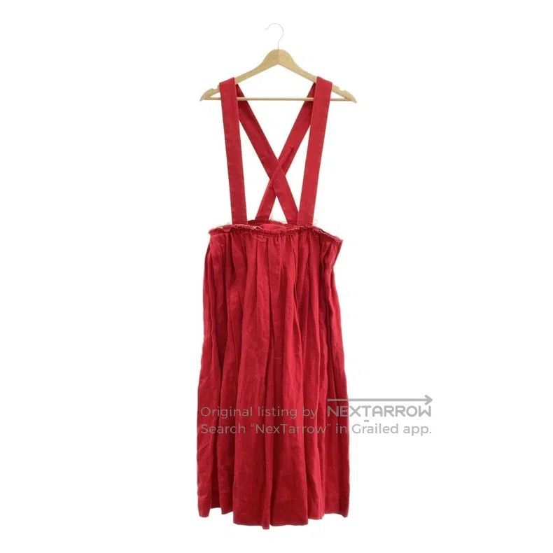 Comme des Garcons Comme Des Garcons Red retro strap skirt Size S / US 4 / IT 40 - 3 Thumbnail