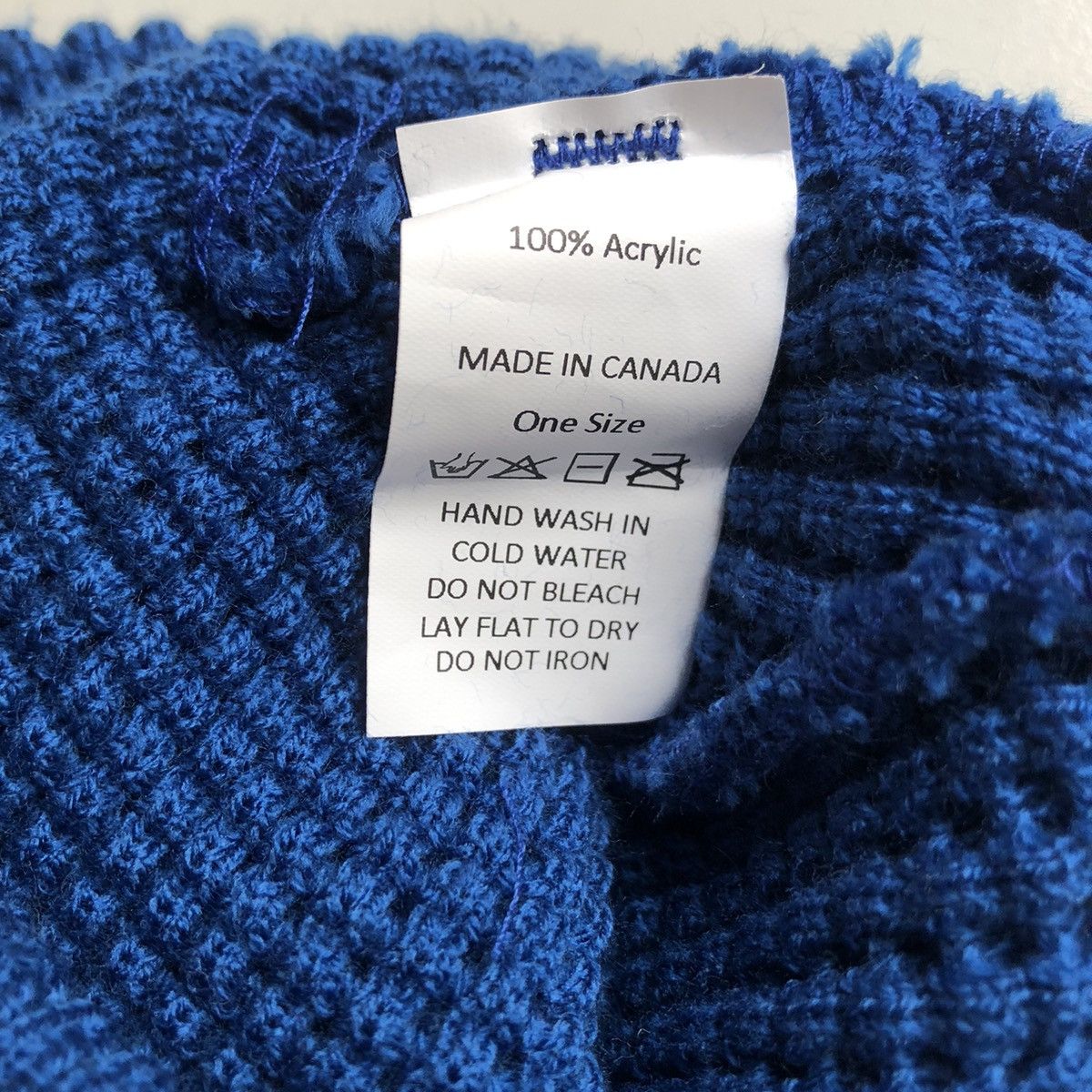 Nixon Nixon Waffle Beanie BLUE Size ONE SIZE - 4 Thumbnail