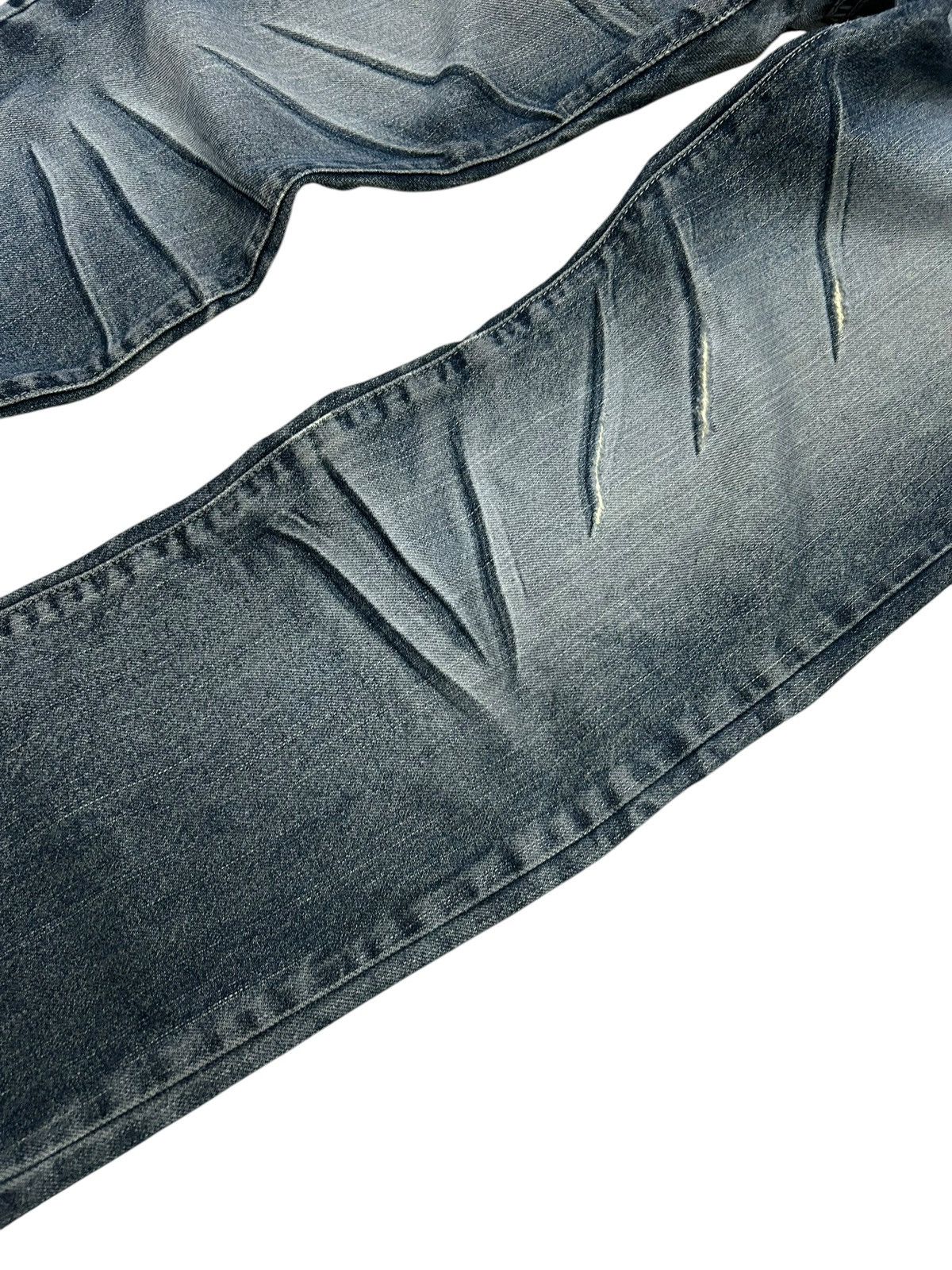 If Six Was Nine American Amore Puro Japan Jean Whisker Light Washed Size US 31 - 6 Thumbnail