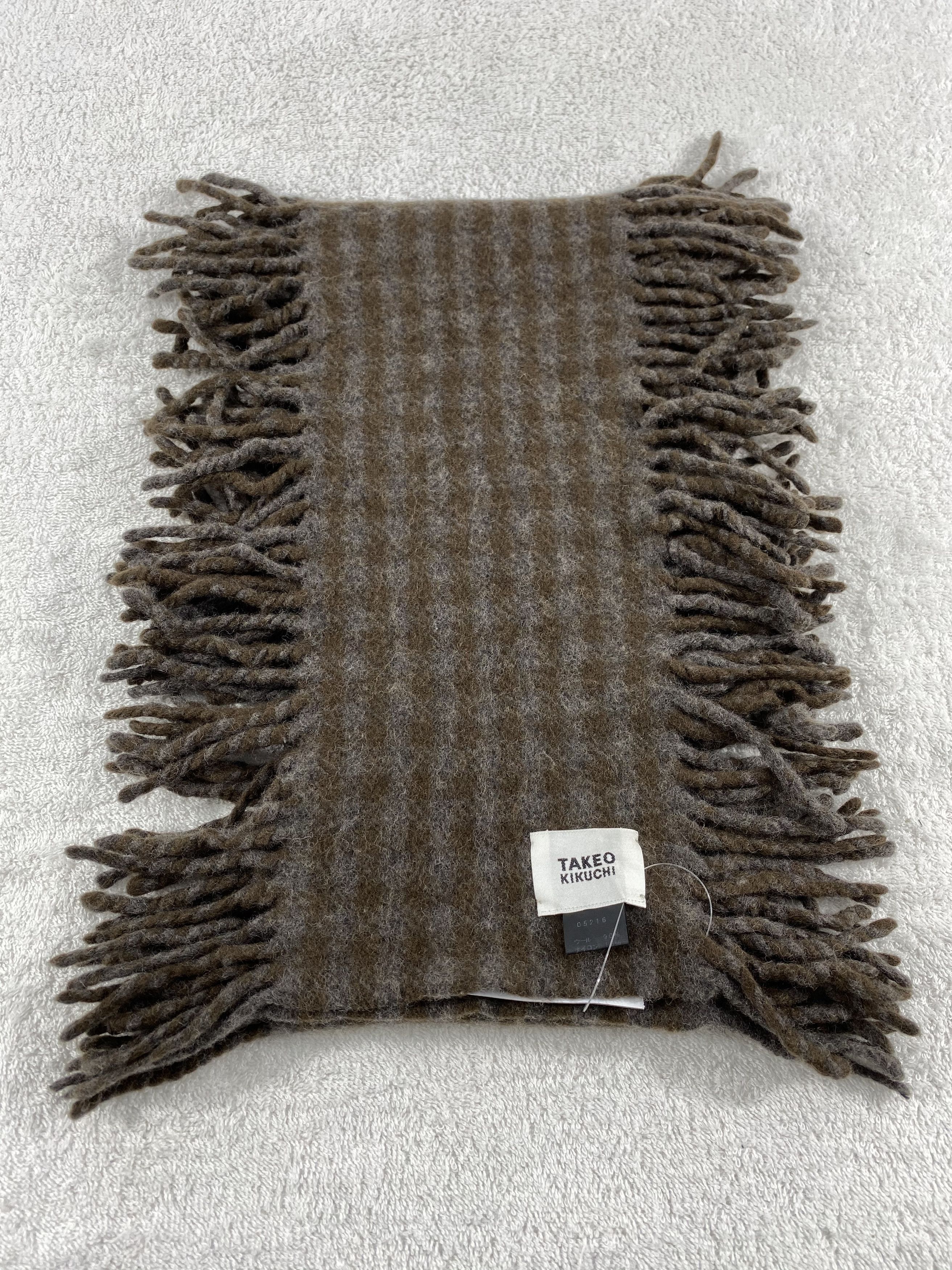 Takeo Kikuchi Vintage Takeo Kikuchi Scarf/Muffler/Neckwear MF698 Size ONE SIZE - 2 Thumbnail