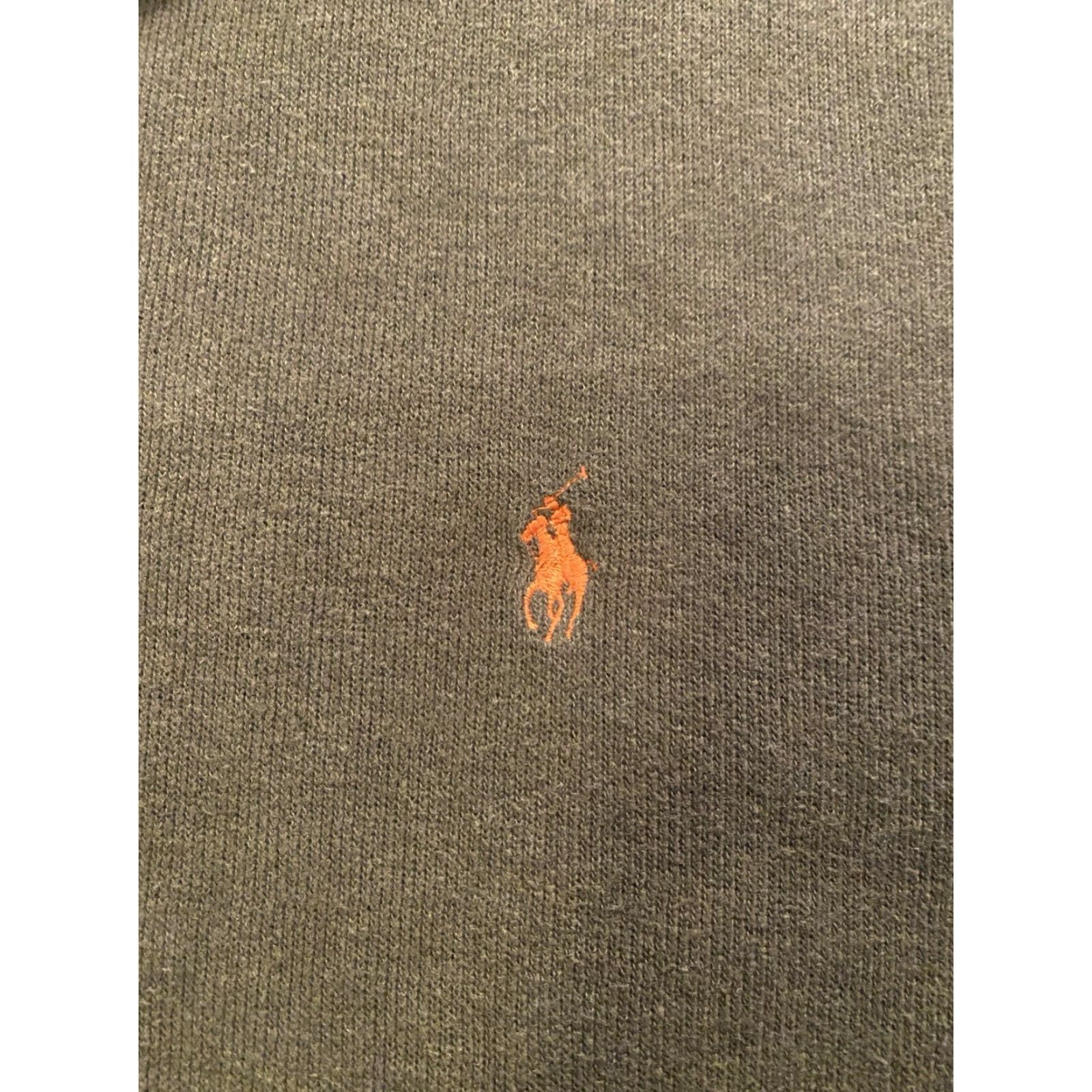 Polo Ralph Lauren VINTAGE Polo Ralph Lauren 1/4 Zip Ribbed Pullover Sweater Army Green Men’s XL Eagle Logo Zipper Knit Pullover Mens Shirt Size US XL / EU 56 / 4 - 3 Thumbnail