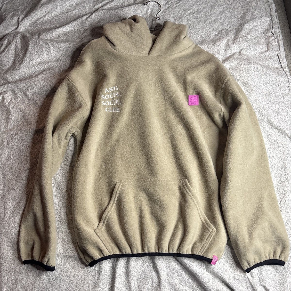Anti Social Social Club Polar fleece hoodie tan anti social club Size US M / EU 48-50 / 2 - 7 Thumbnail