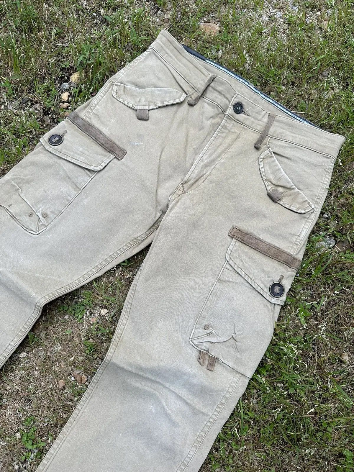 Edwin EDWIN JERSEYS UTILITY SLIMFIT STRETCHABLE CARGO PANTS Size US 30 / EU 46 - 3 Thumbnail