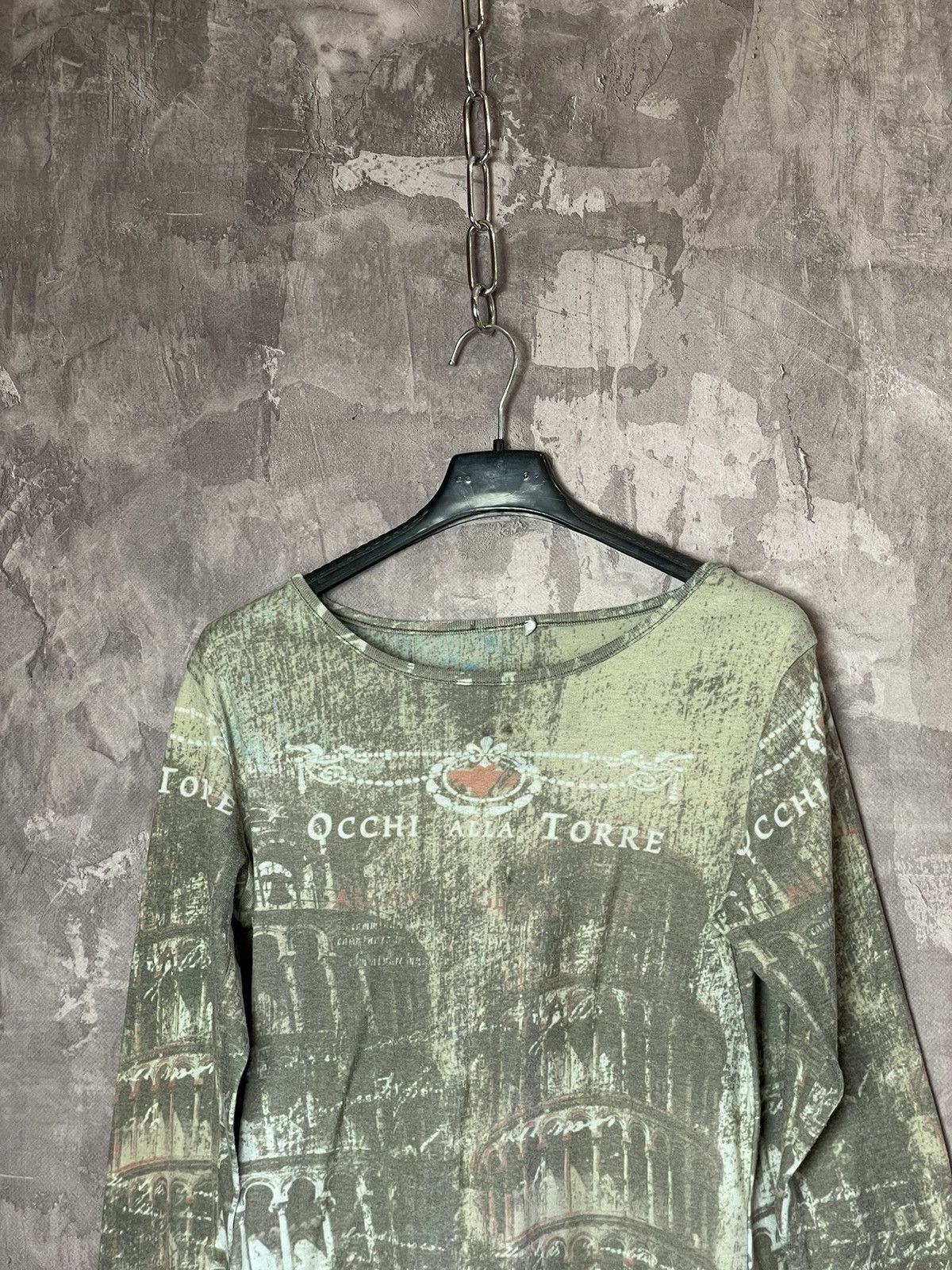 Japanese Brand × Vintage Y2k Longsleeve japanesebrand LGB style Overprint Size M / US 6-8 / IT 42-44 - 2 Thumbnail