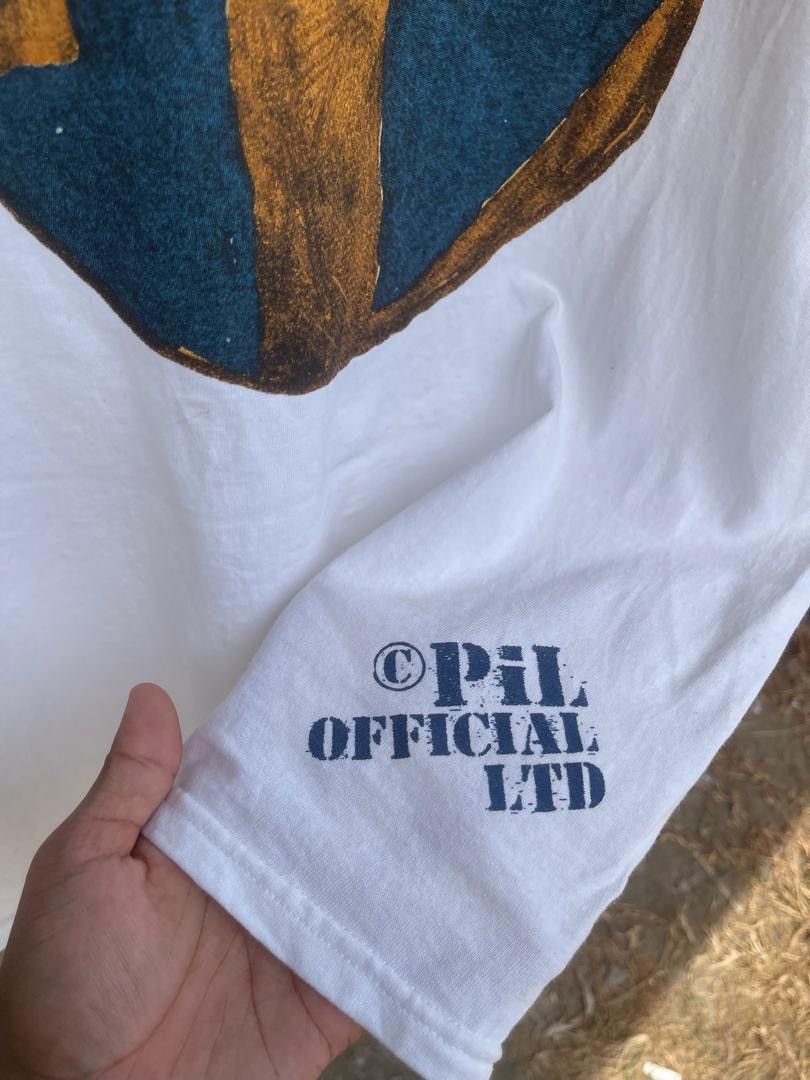 Band Tees Vintage Public Image Limited PiL Tour John Lydon Sex Pistols Size US L / EU 52-54 / 3 - 3 Thumbnail