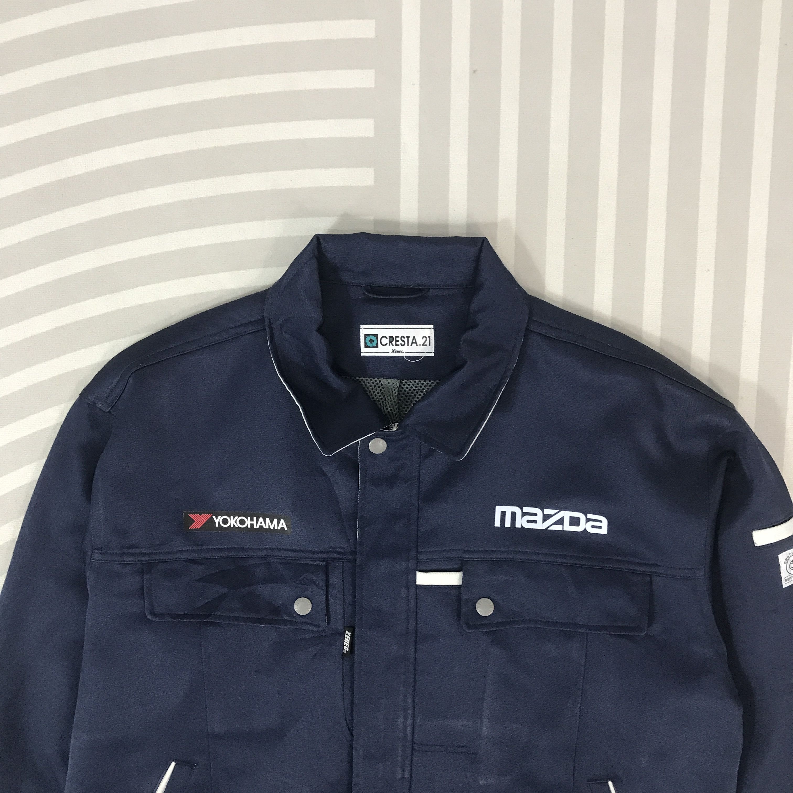 Sports Specialties Vintage Mazda Racing Motorsport Custom Jacket K64B5 Size US L / EU 52-54 / 3 - 3 Thumbnail