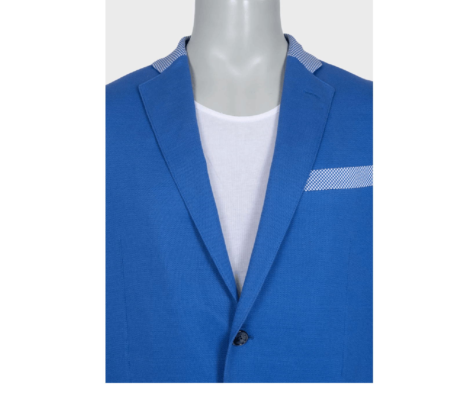 Zilli Zilli Blue Cotton Blazer EU54 XXL Size 54R - 4 Thumbnail