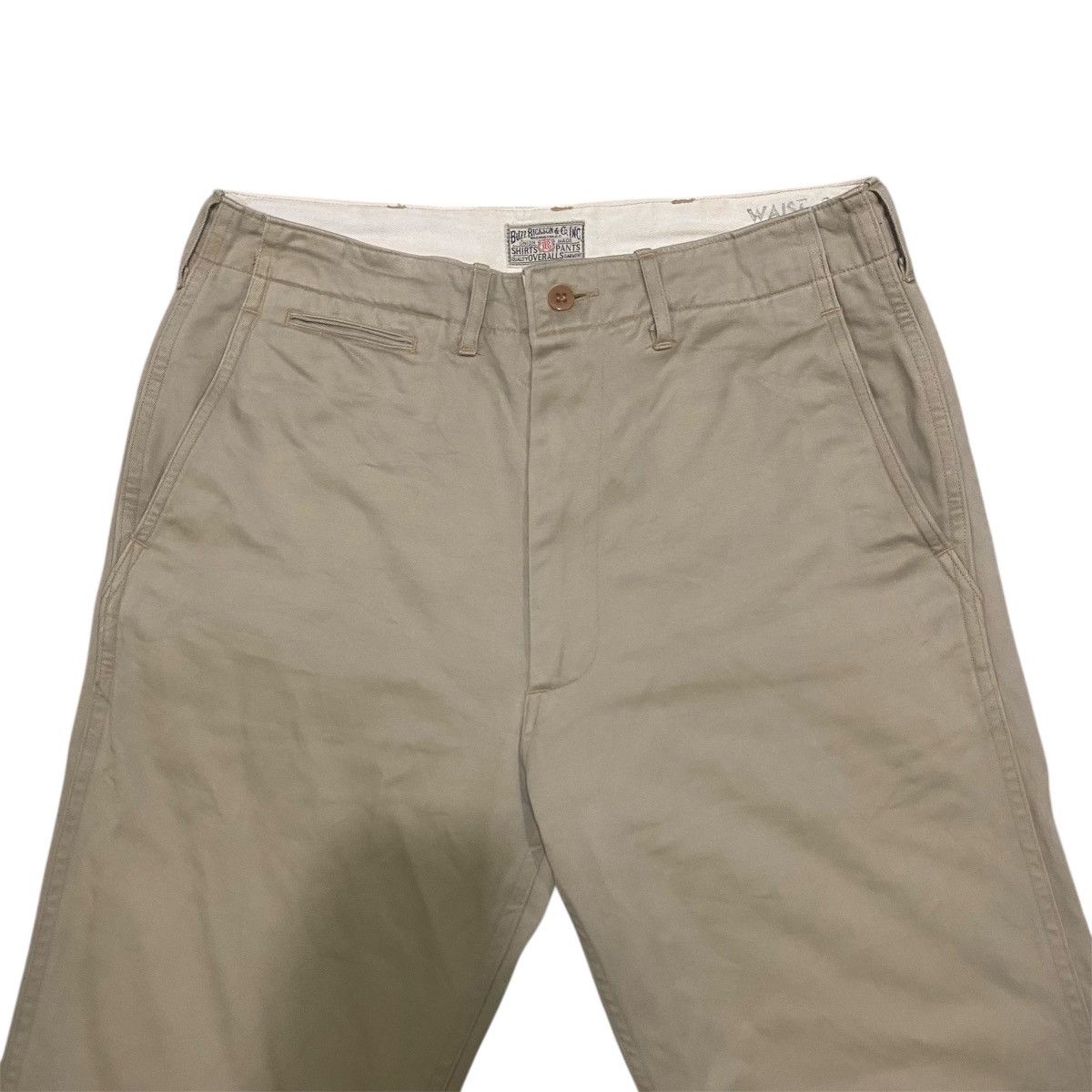 Buzz Rickson's ‼️LAST DROP‼️Buzz Ricksons Chino Pants Military Repro Trousers Size US 30 / EU 46 - 3 Thumbnail