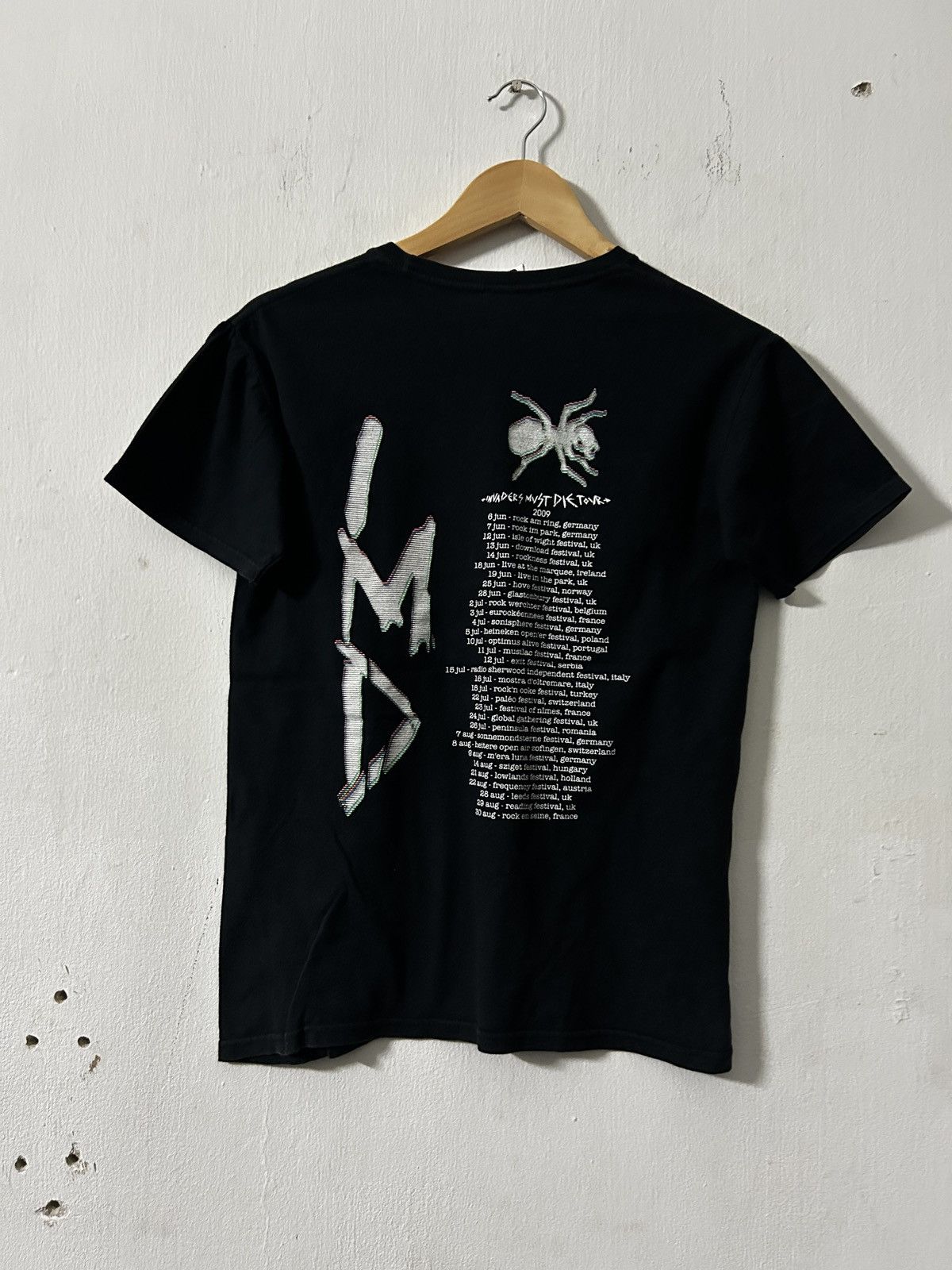 Band Tees Vintage RARE The Prodigy invader must die tour 2009 Size XS / US 0-2 / IT 36-38 - 3 Thumbnail