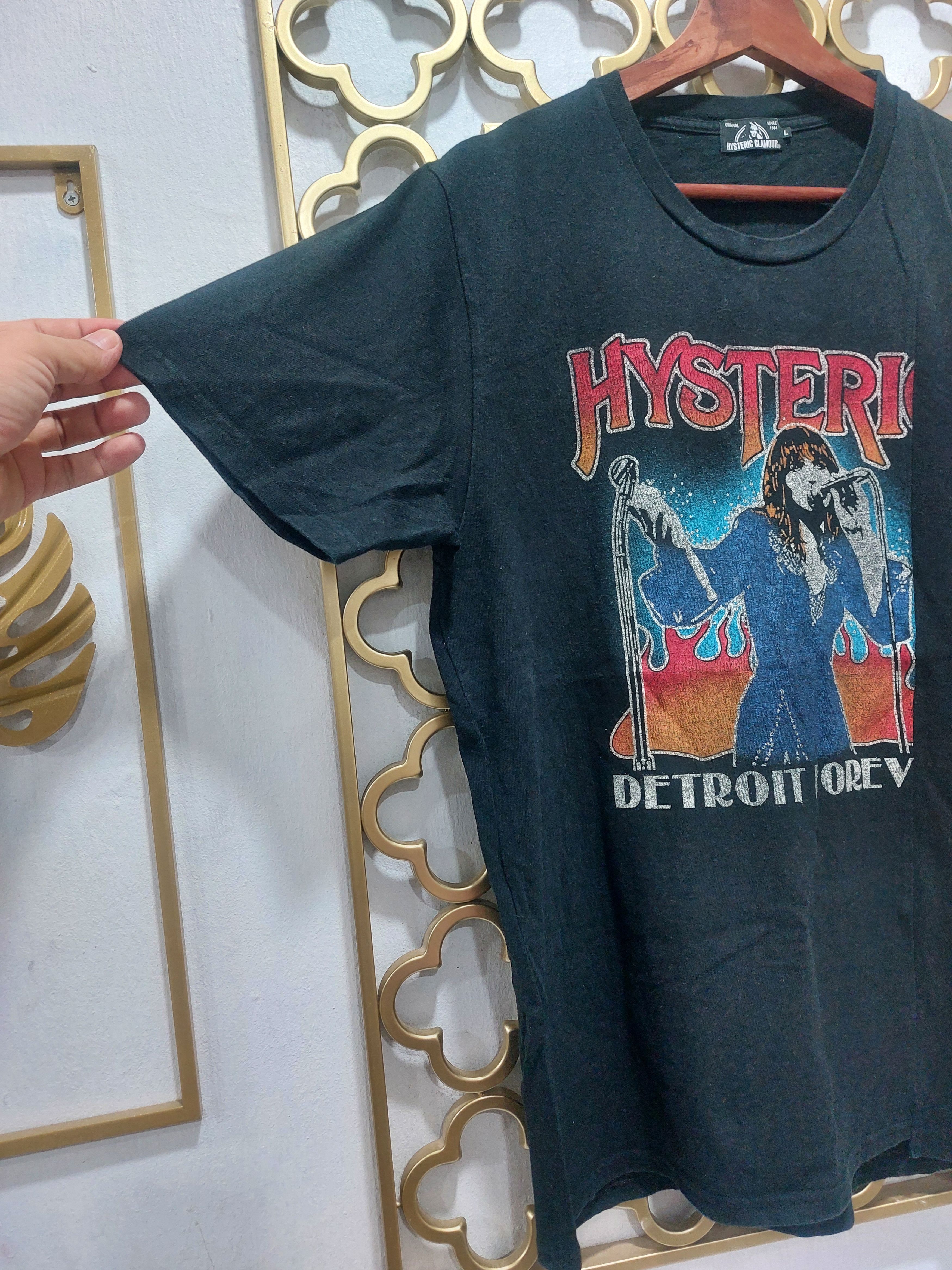 Hysteric Glamour Y2K HYSTERIC GLAMOUR DETROIT FOREVER TEE Size US M / EU 48-50 / 2 - 4 Thumbnail