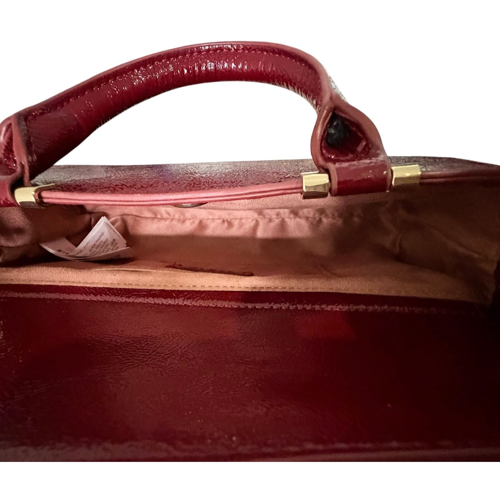 Zara Zara Textured Burgundy Red Handbag Ref 6813/410 NWOT Size ONE SIZE - 13 Thumbnail