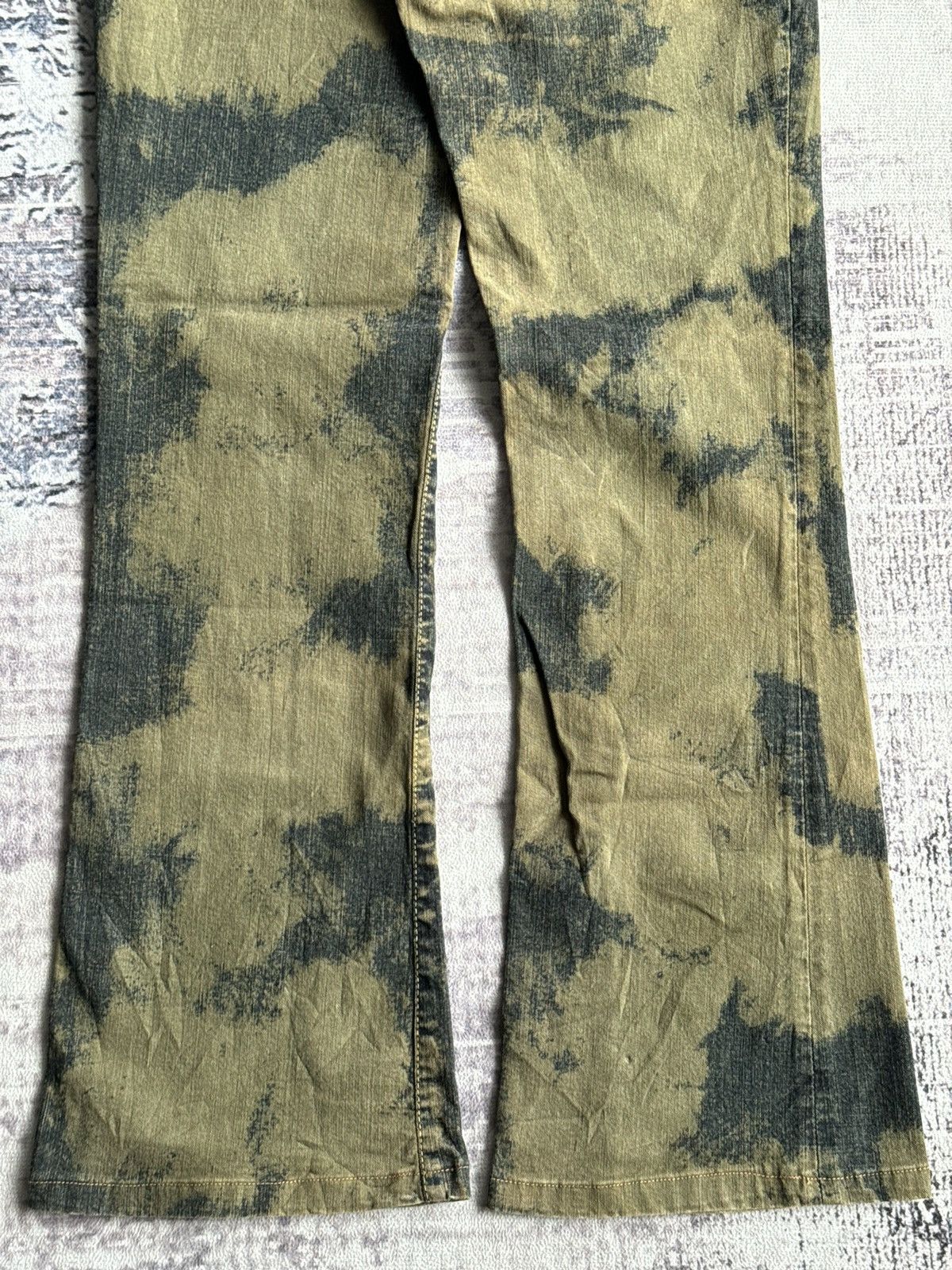 Tornado Mart Denim Studio Acid Washed Punk Flared Denim / ifsixwasnine Size US 30 / EU 46 - 8 Thumbnail