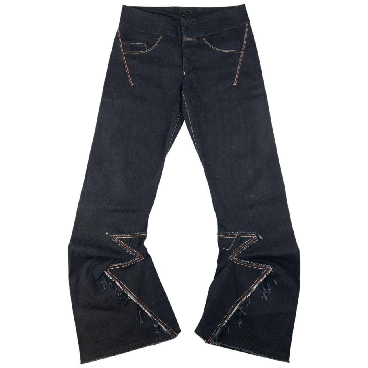 Marithe + Francois Girbaud Vintage Marithe Francois Girbaud Embroidered Denim Jeans M Size 30" / US 8 / IT 44 - 2 Thumbnail