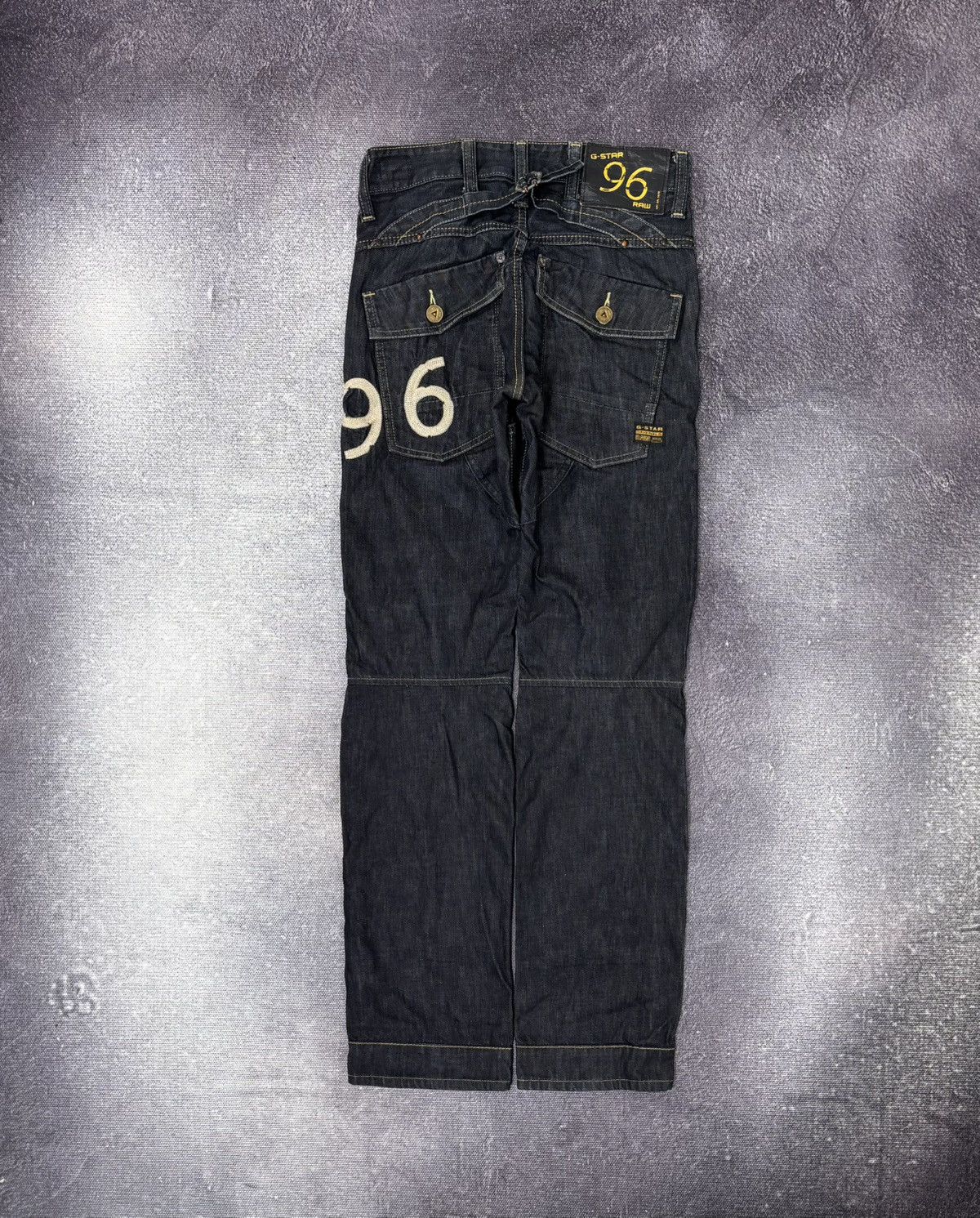 G-Star Raw 96 Elwood Heritage Embro Narrow Denim Jeans