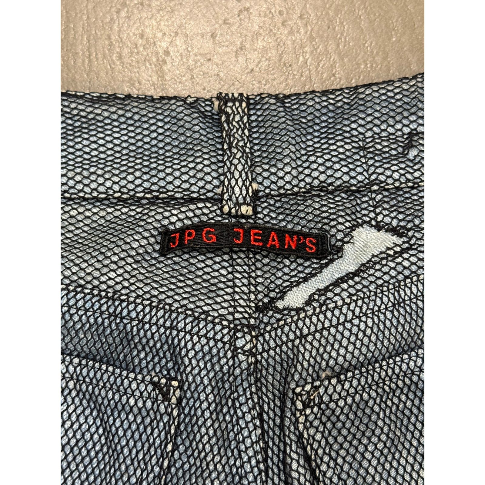 Jean Paul Gaultier 2000s Jean Paul Gaultier mesh double layer pants Size US 26 / EU 42 - 7 Thumbnail