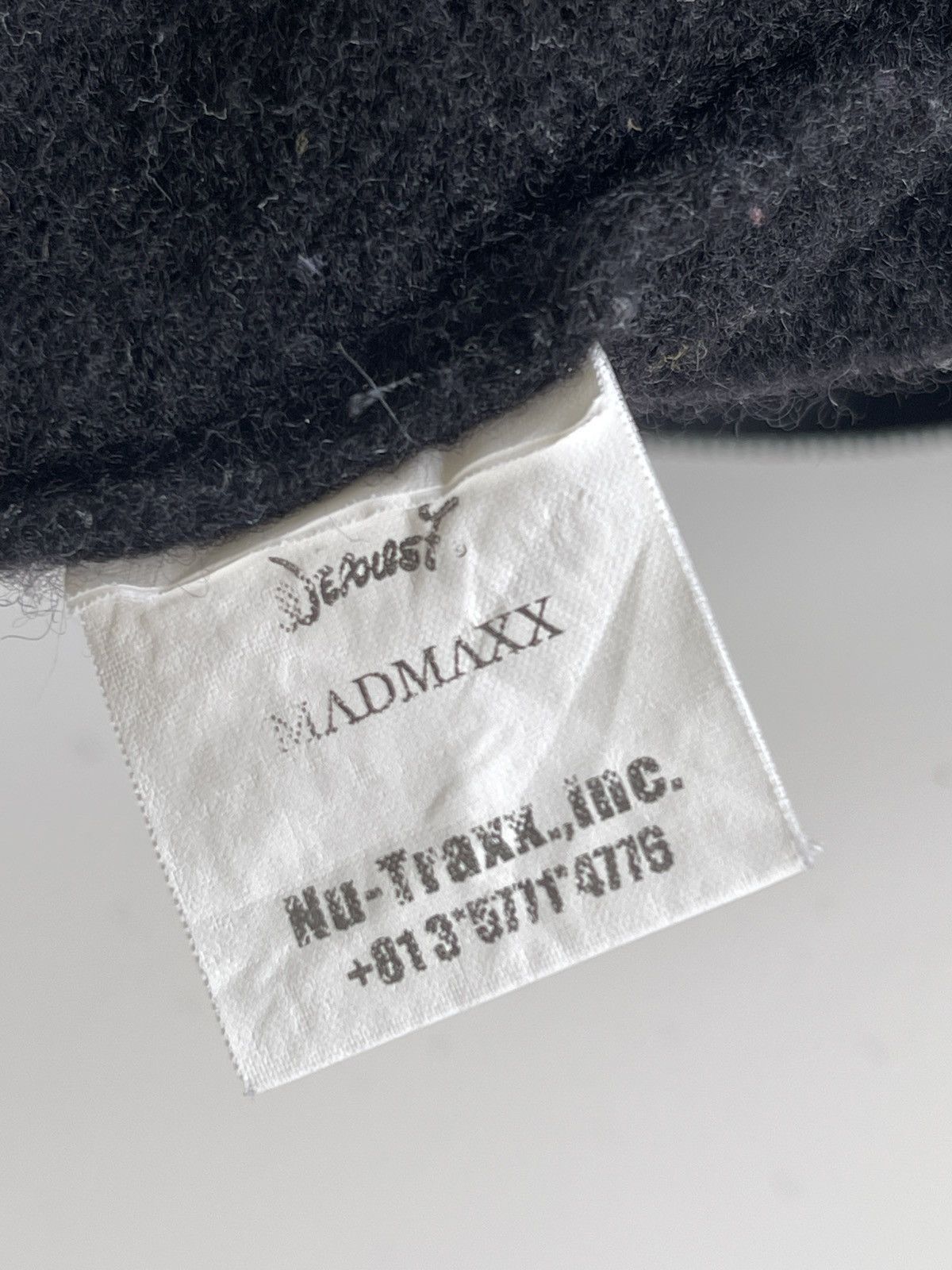 NEXUSVII Nexus7 Madmaxx Distressed Bullet Wool Hoodies Size US S / EU 44-46 / 1 - 13 Thumbnail