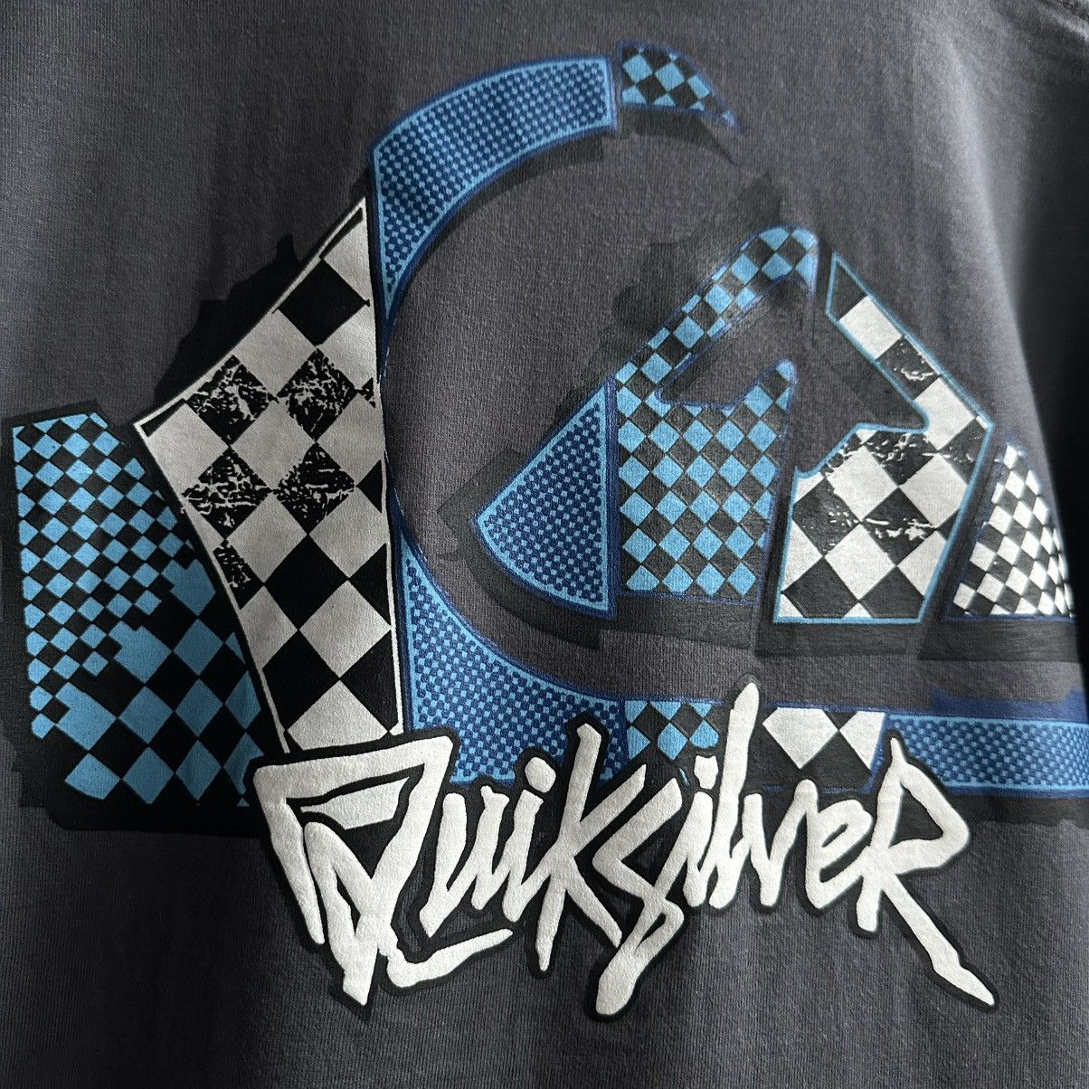 Quiksilver × Vintage VINTAGE Y2K QUIKSILVER BIG LOGO TEE Size US S / EU 44-46 / 1 - 4 Thumbnail