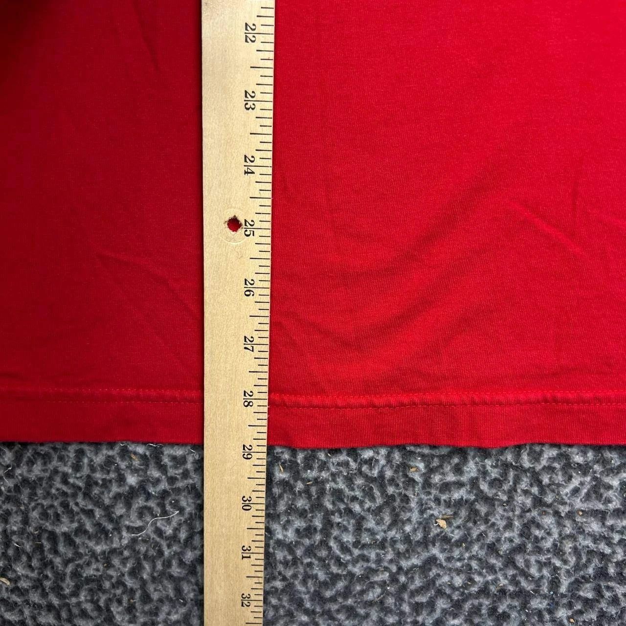 Tommy Hilfiger Tommy Hilfiger Shirt Men Large Red Crew Neck Cotton Size US L / EU 52-54 / 3 - 3 Thumbnail