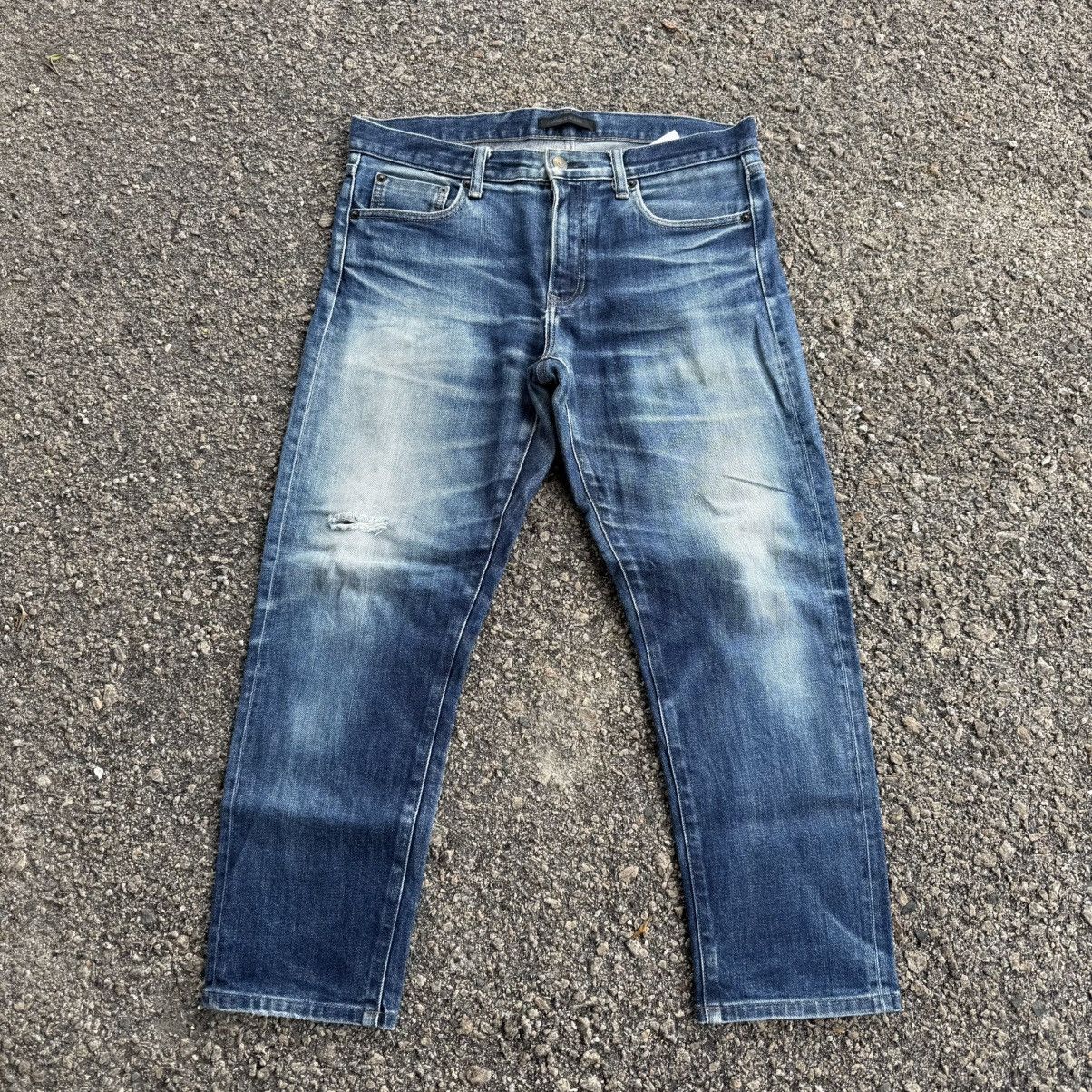 Japanese Brand W34 VINTAGE JAPANESE SELVEDGE DENIM FADED JEAN PANTS Size US 34 / EU 50 - 1 Thumbnail
