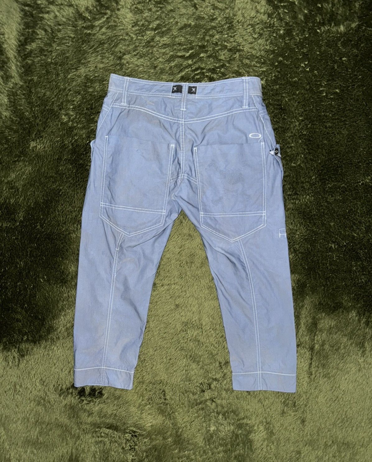 Oakley [32] Oakley Japan Skull Hand-Dyed Cropped Pants Indigo Size US 32 / EU 48 - 7 Thumbnail